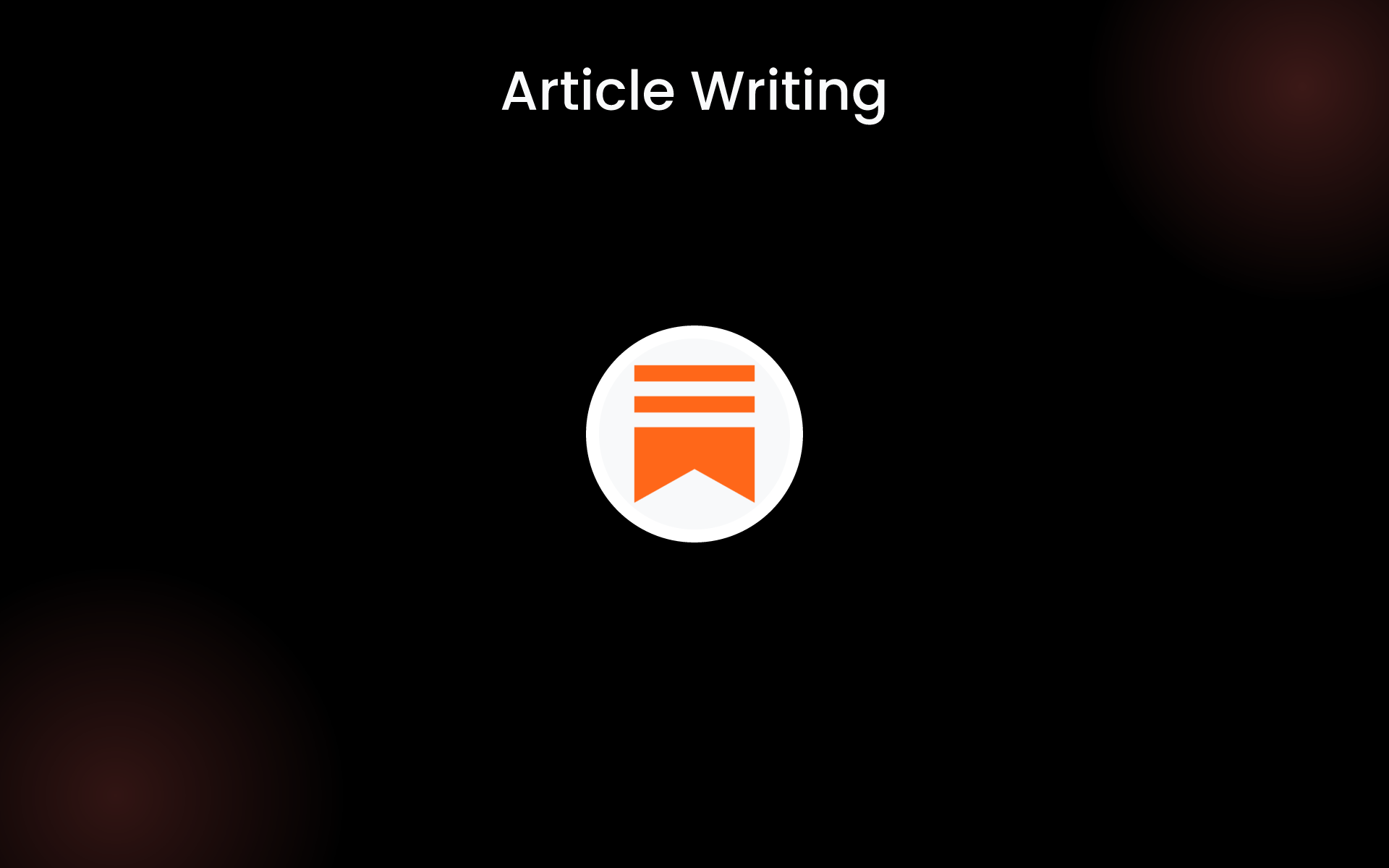 Article Writing tools