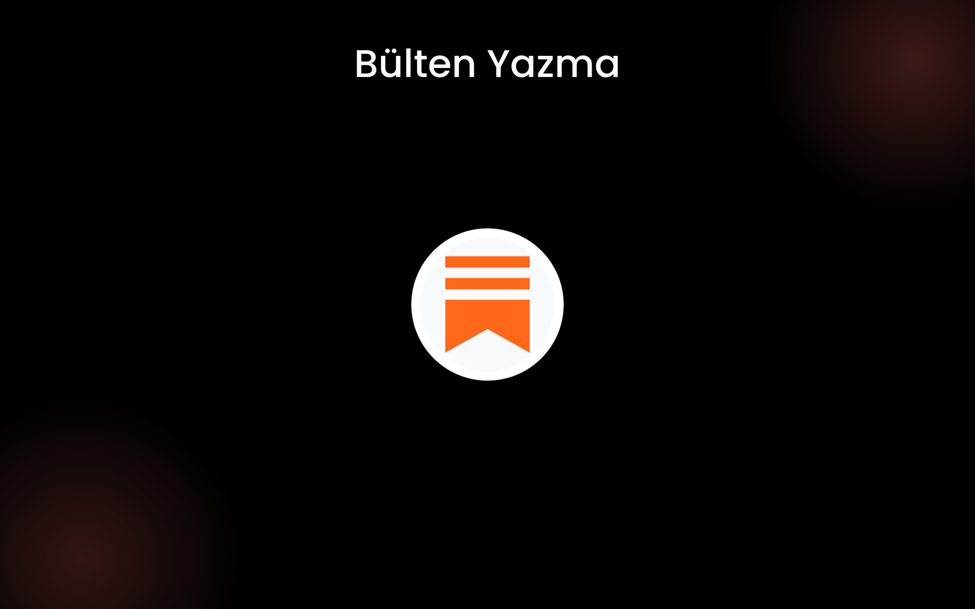 Bülten Yazma tools Bülten Yazma tools