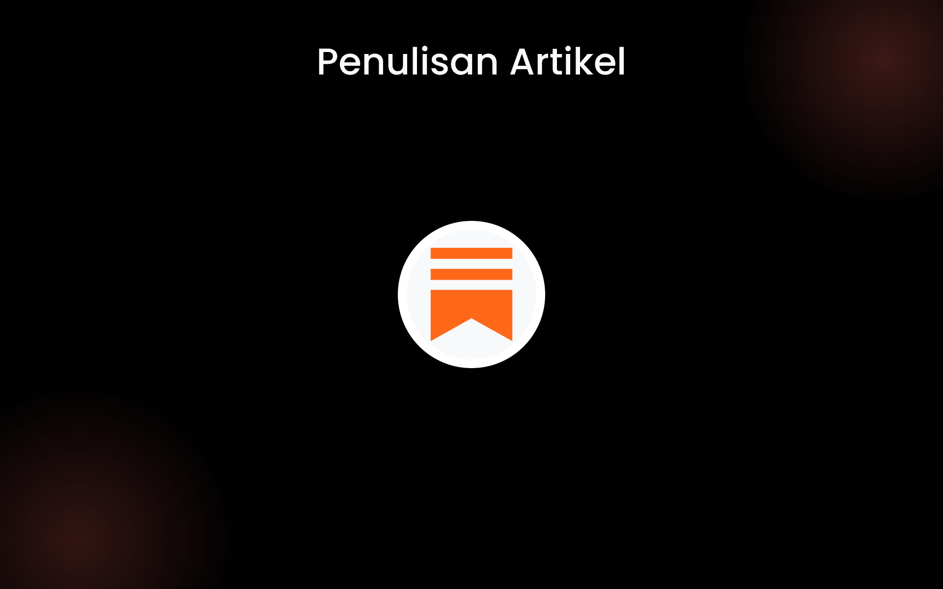 Penulisan Artikel tools