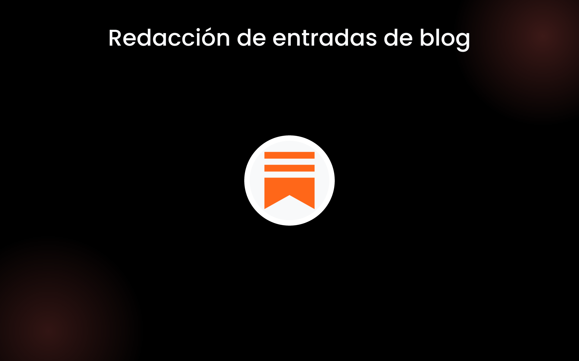 Redacción de entradas de blog tools