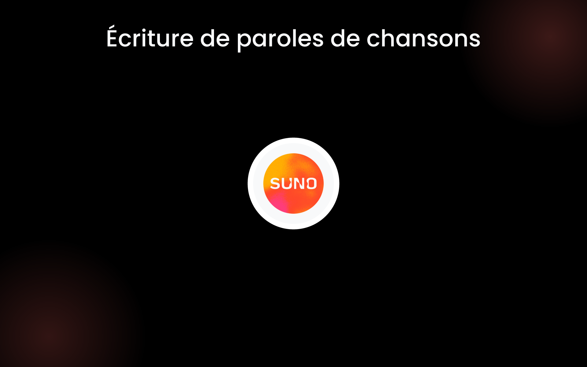 Écriture de paroles de chansons tools