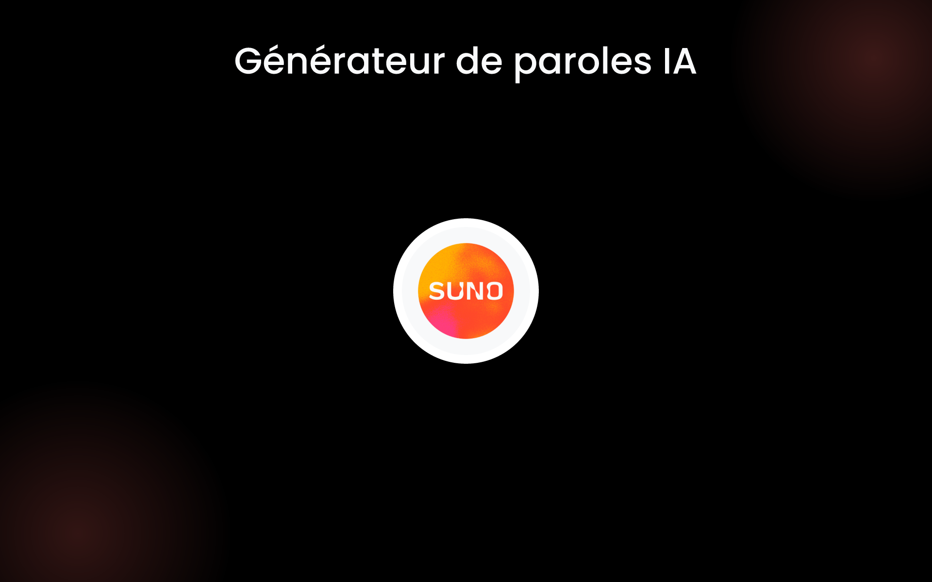 Générateur de paroles IA tools