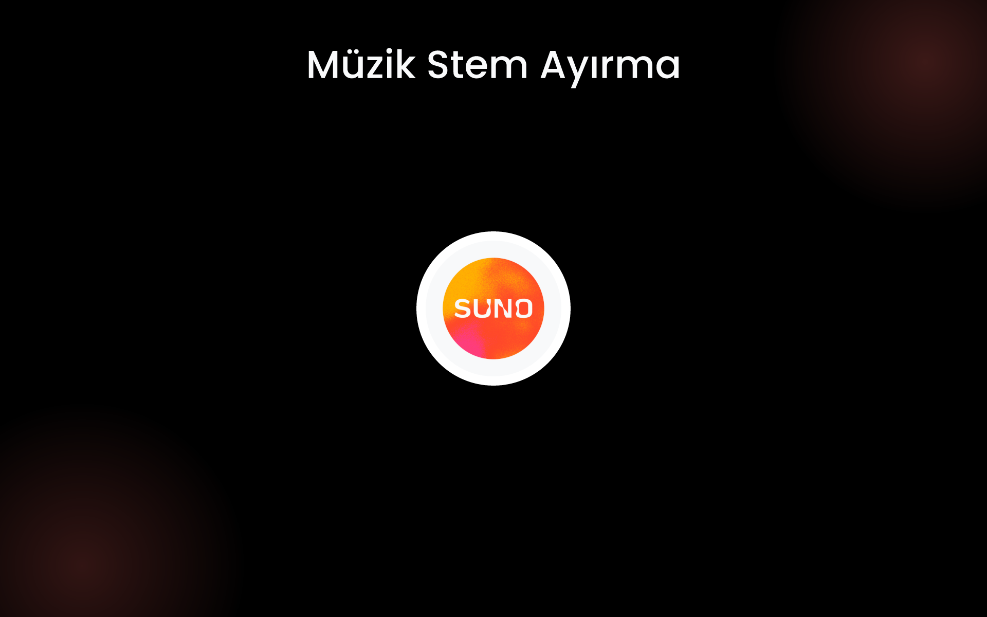 Müzik Stem Ayırma tools