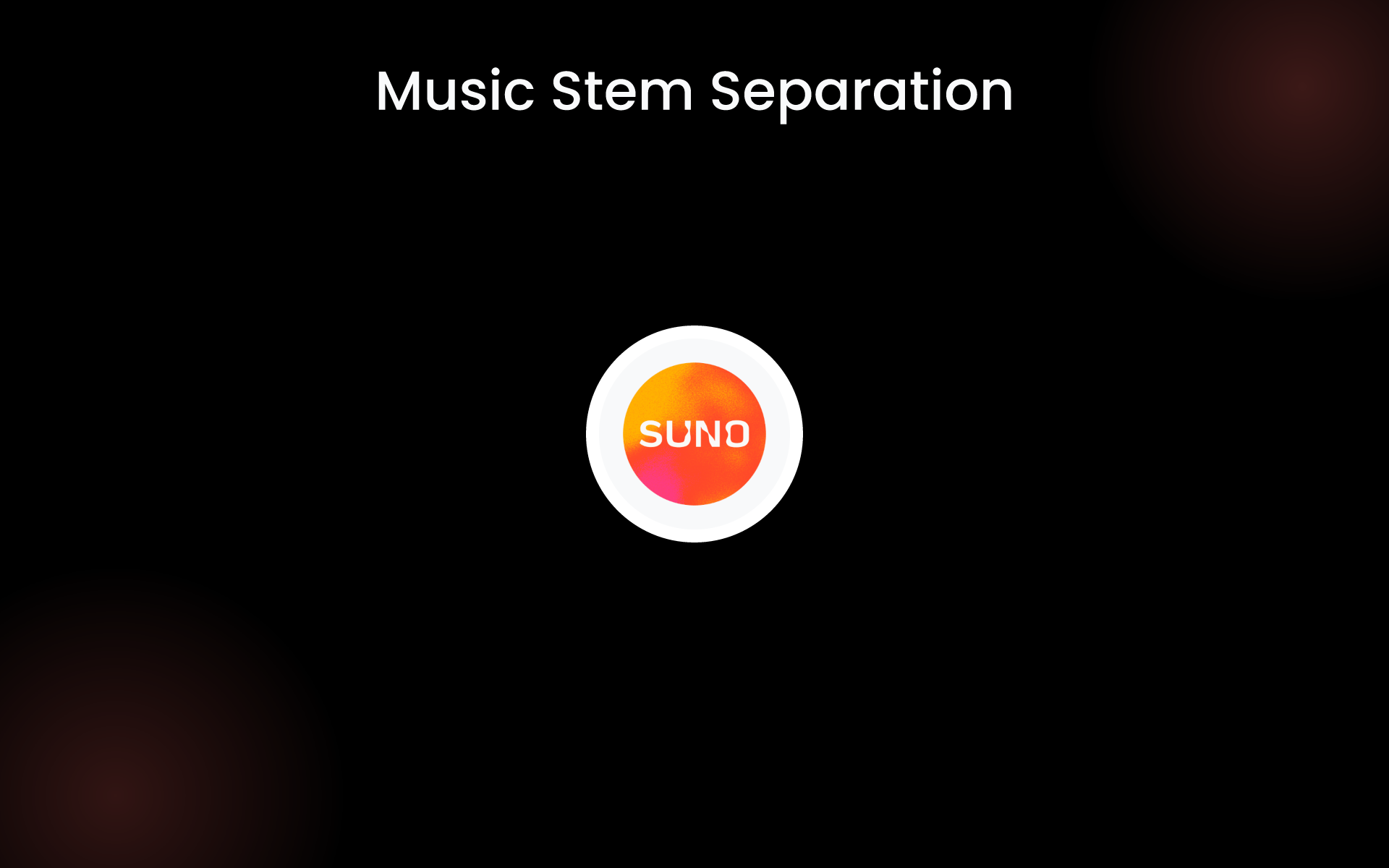 Music Stem Separation tools