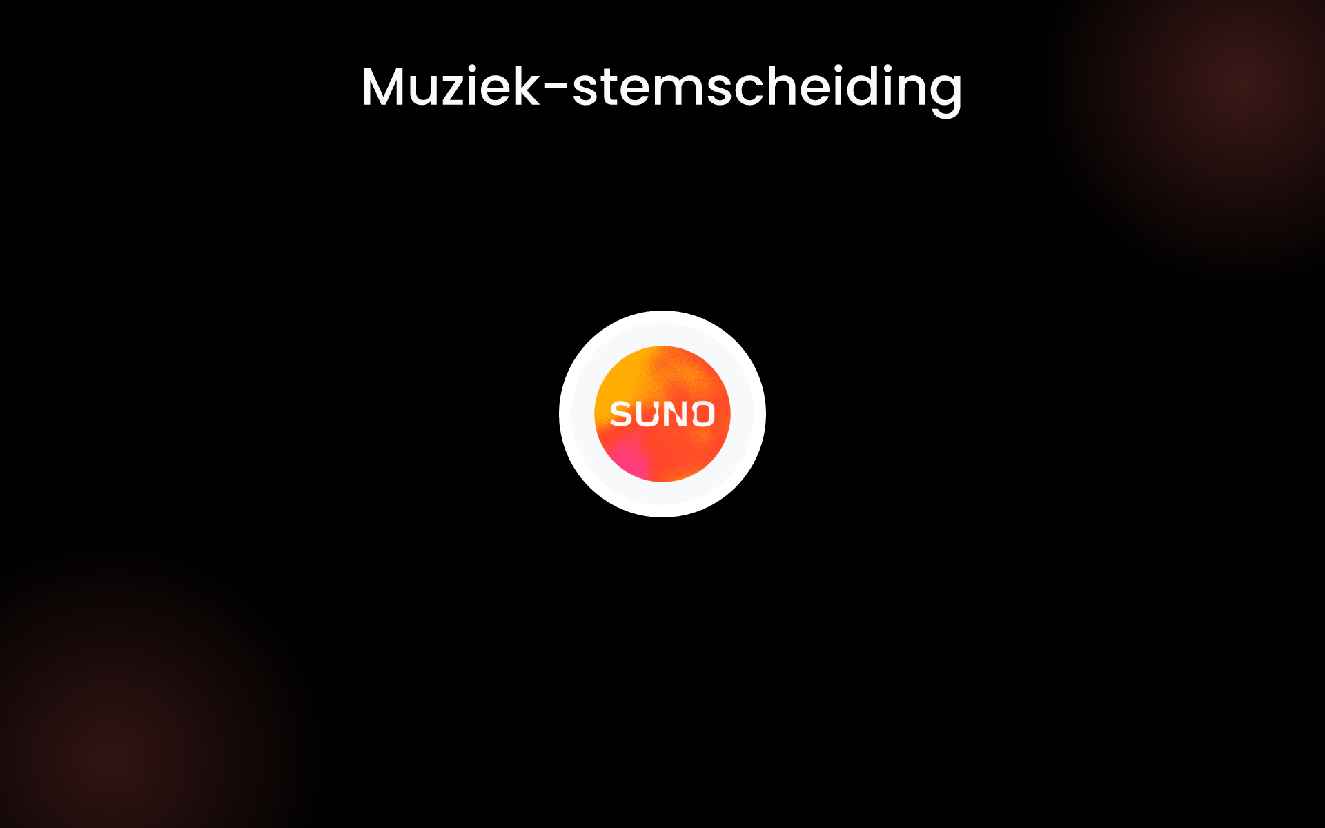 Muziek-stemscheiding tools