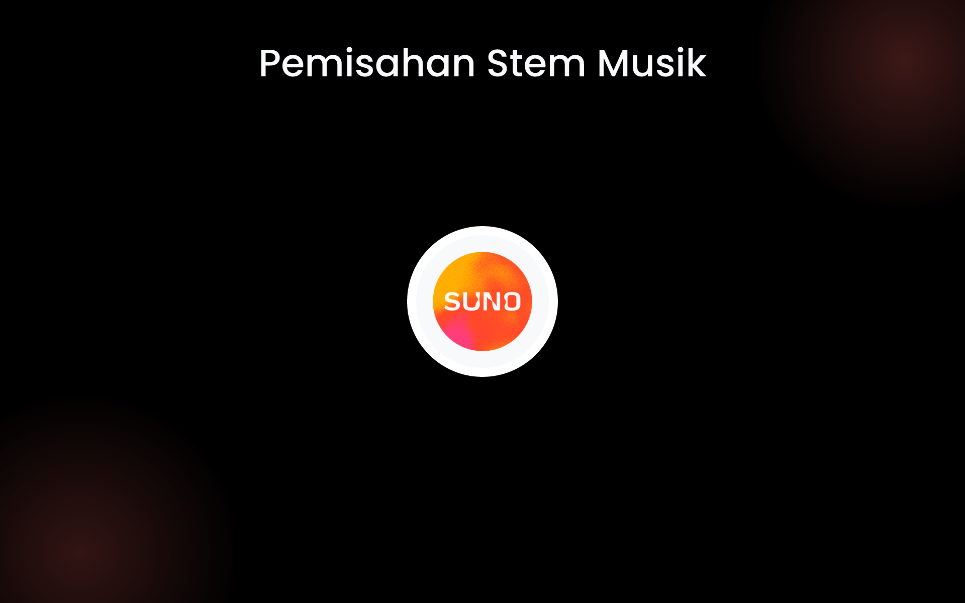Pemisahan Stem Musik tools
