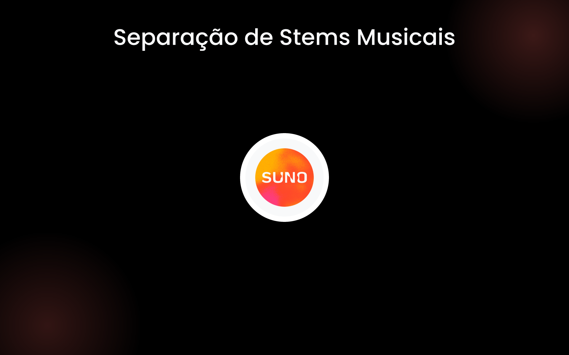 Separação de Stems Musicais tools Separação de Stems Musicais tools
