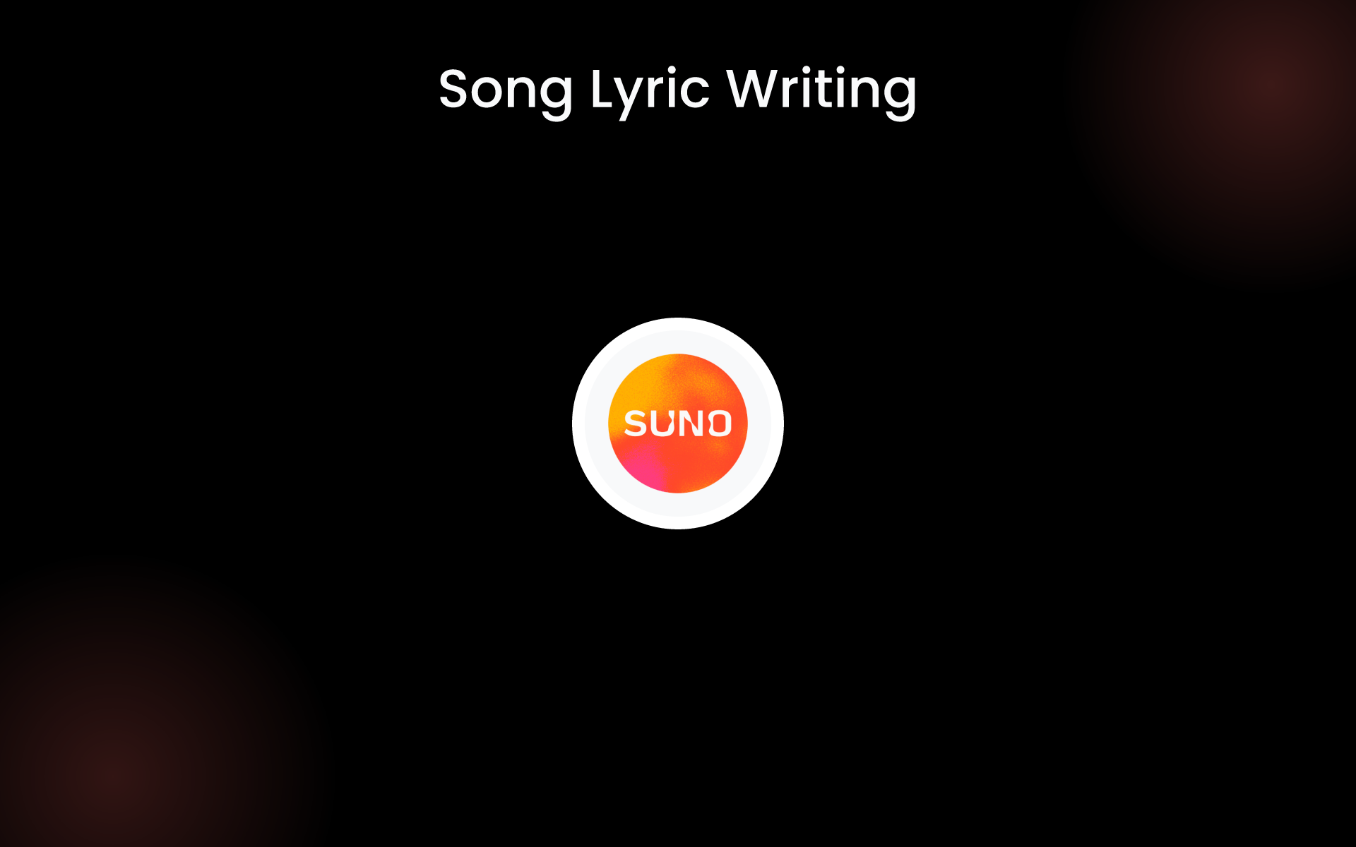 Song Lyric Writing tools