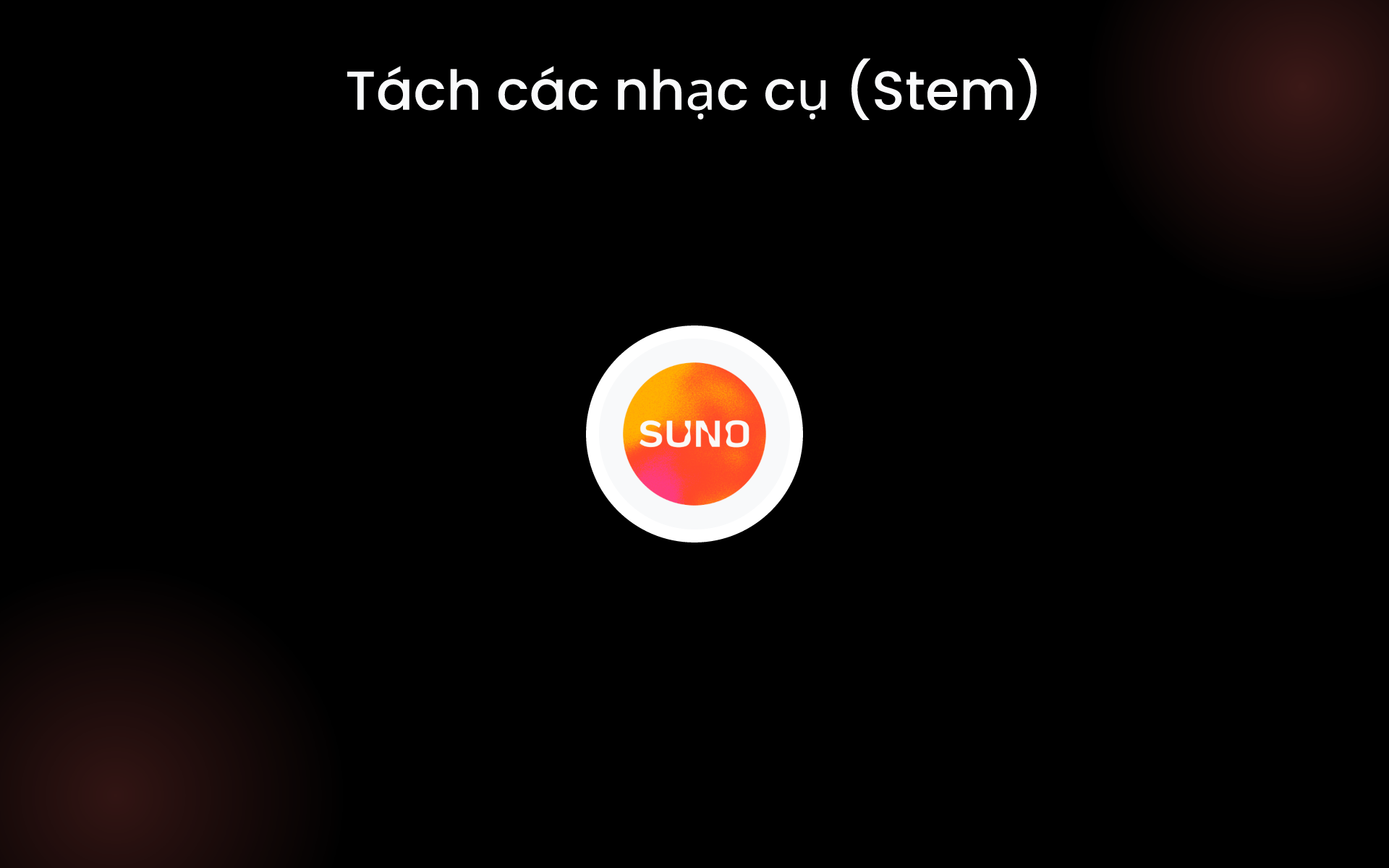 Tách các nhạc cụ (Stem) tools