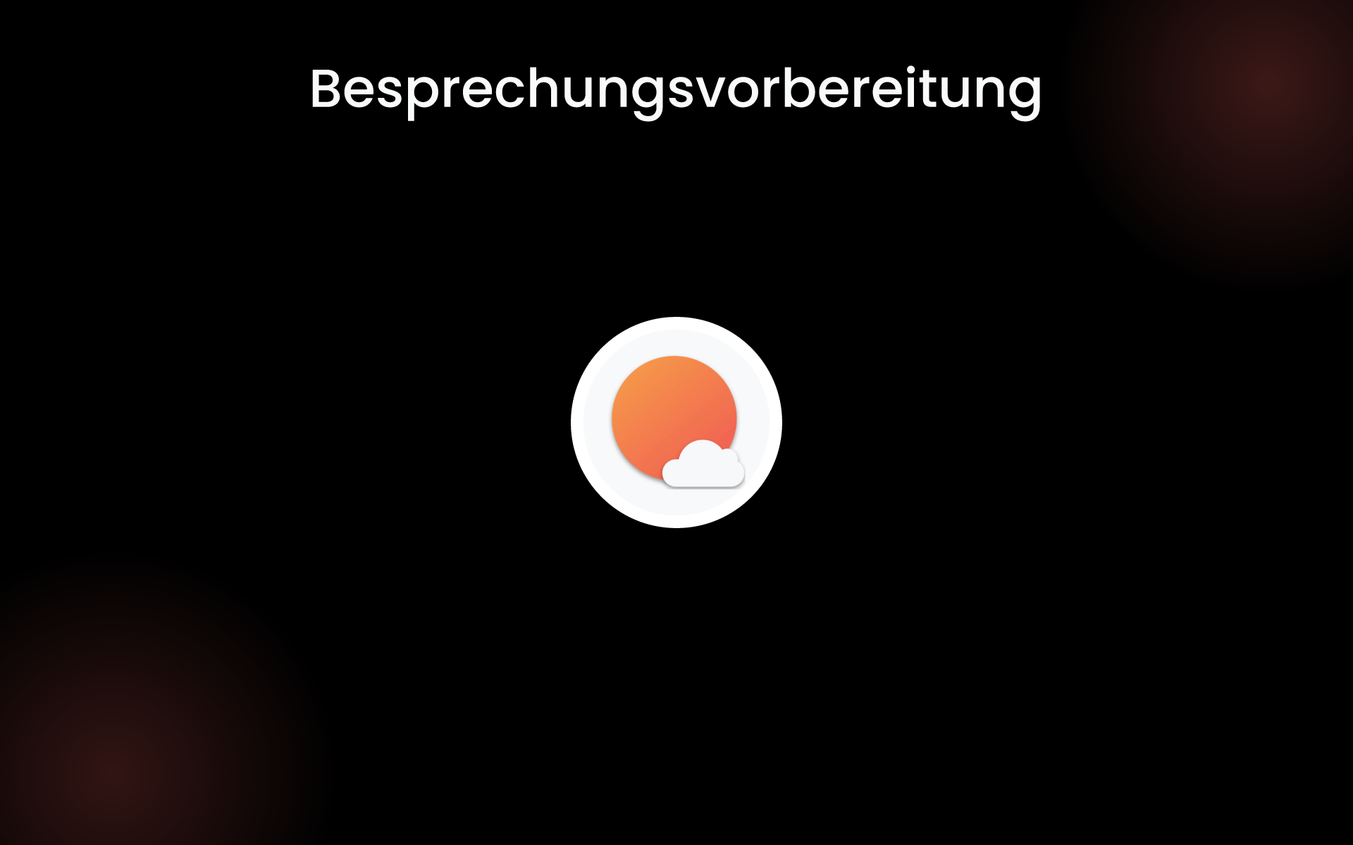 Besprechungsvorbereitung tools