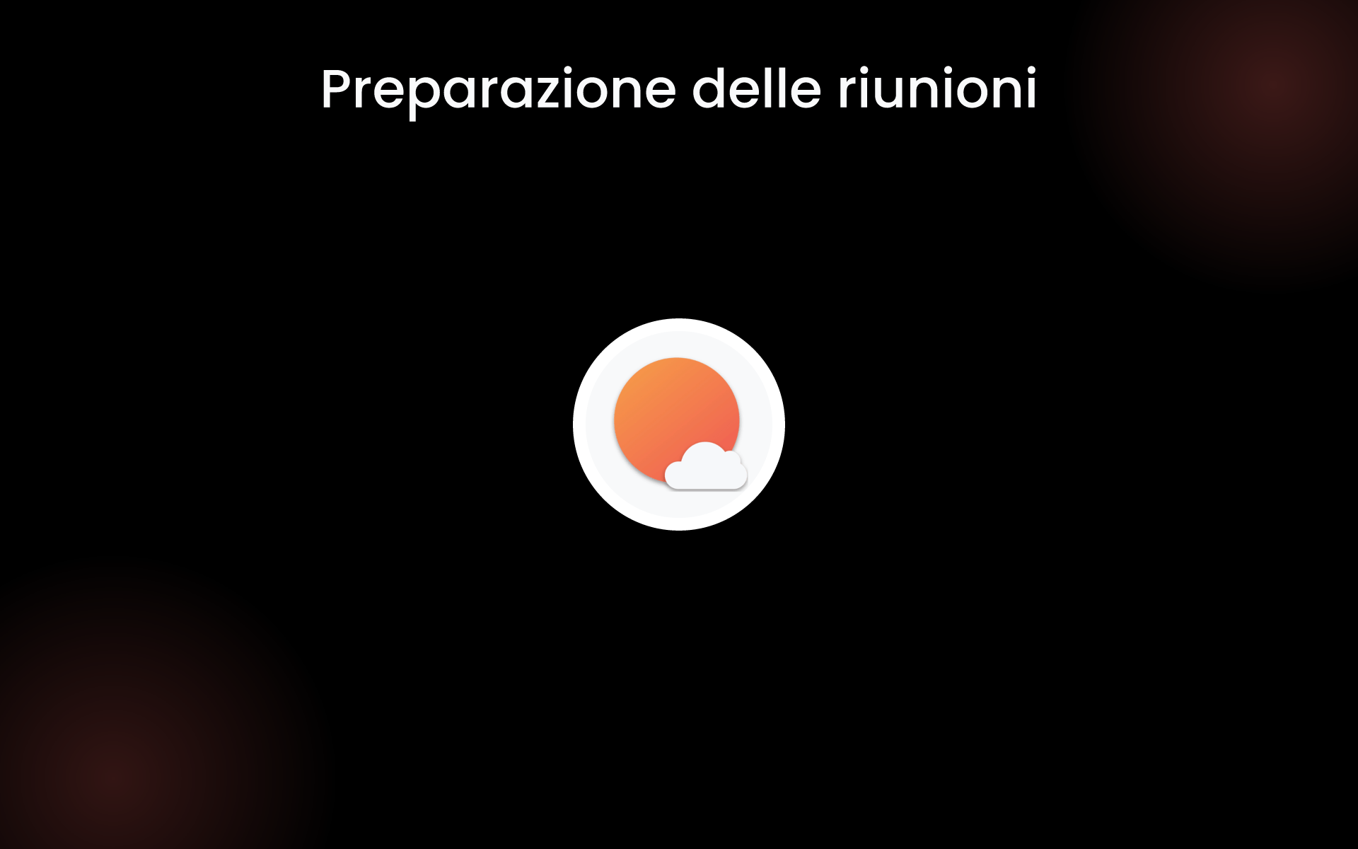 Preparazione delle riunioni tools