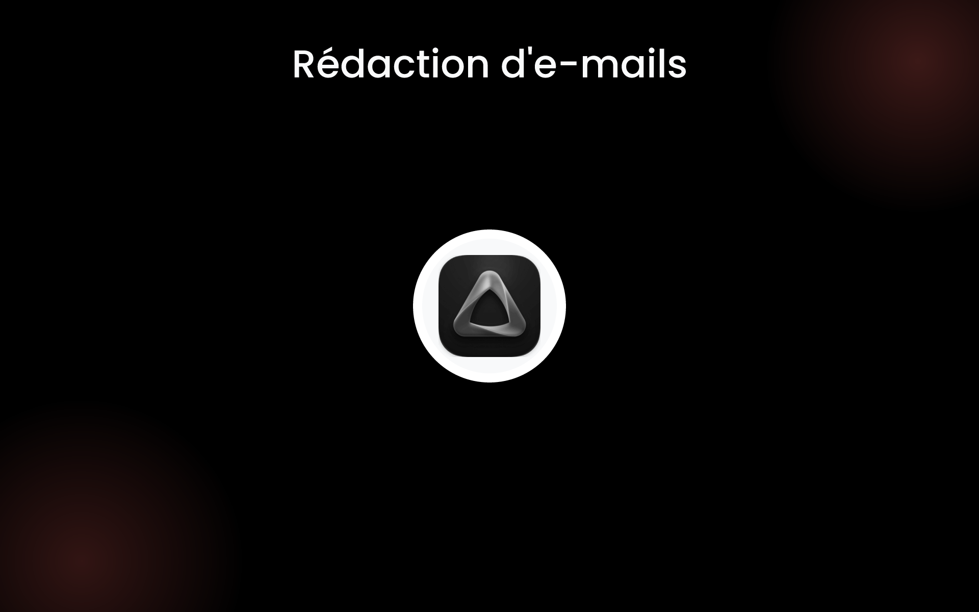 Rédaction d'e-mails tools Rédaction d'e-mails tools