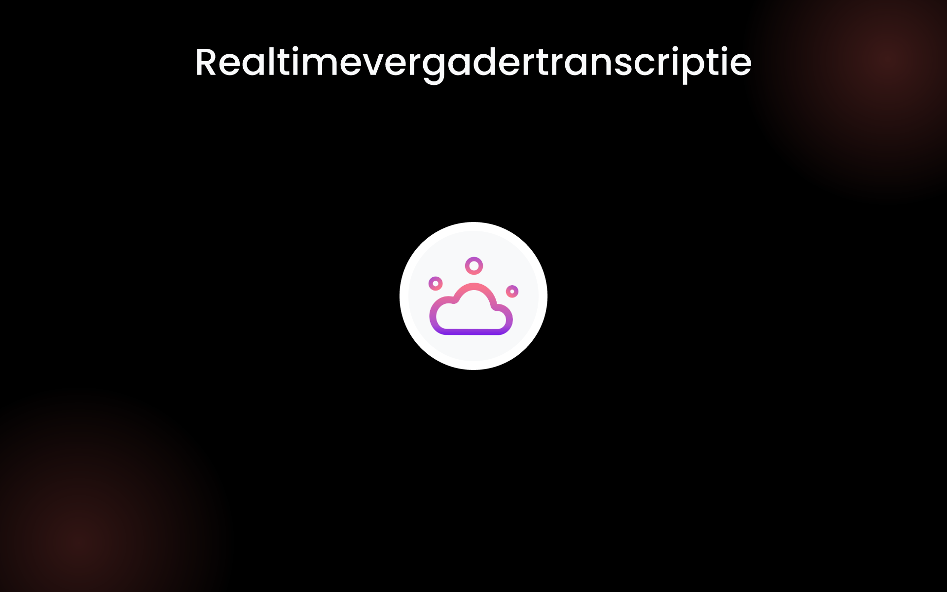 Realtimevergadertranscriptie tools