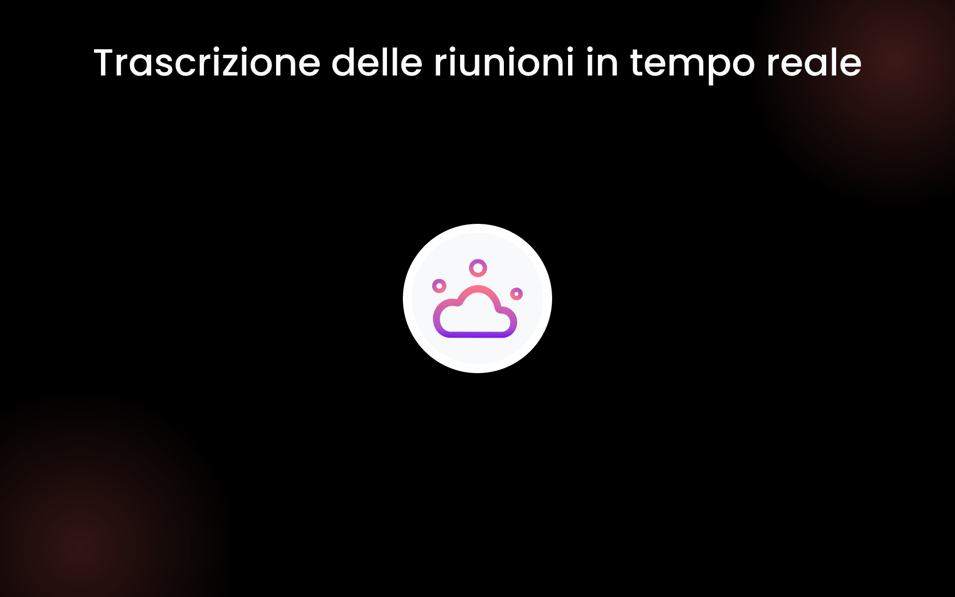 Trascrizione delle riunioni in tempo reale tools
