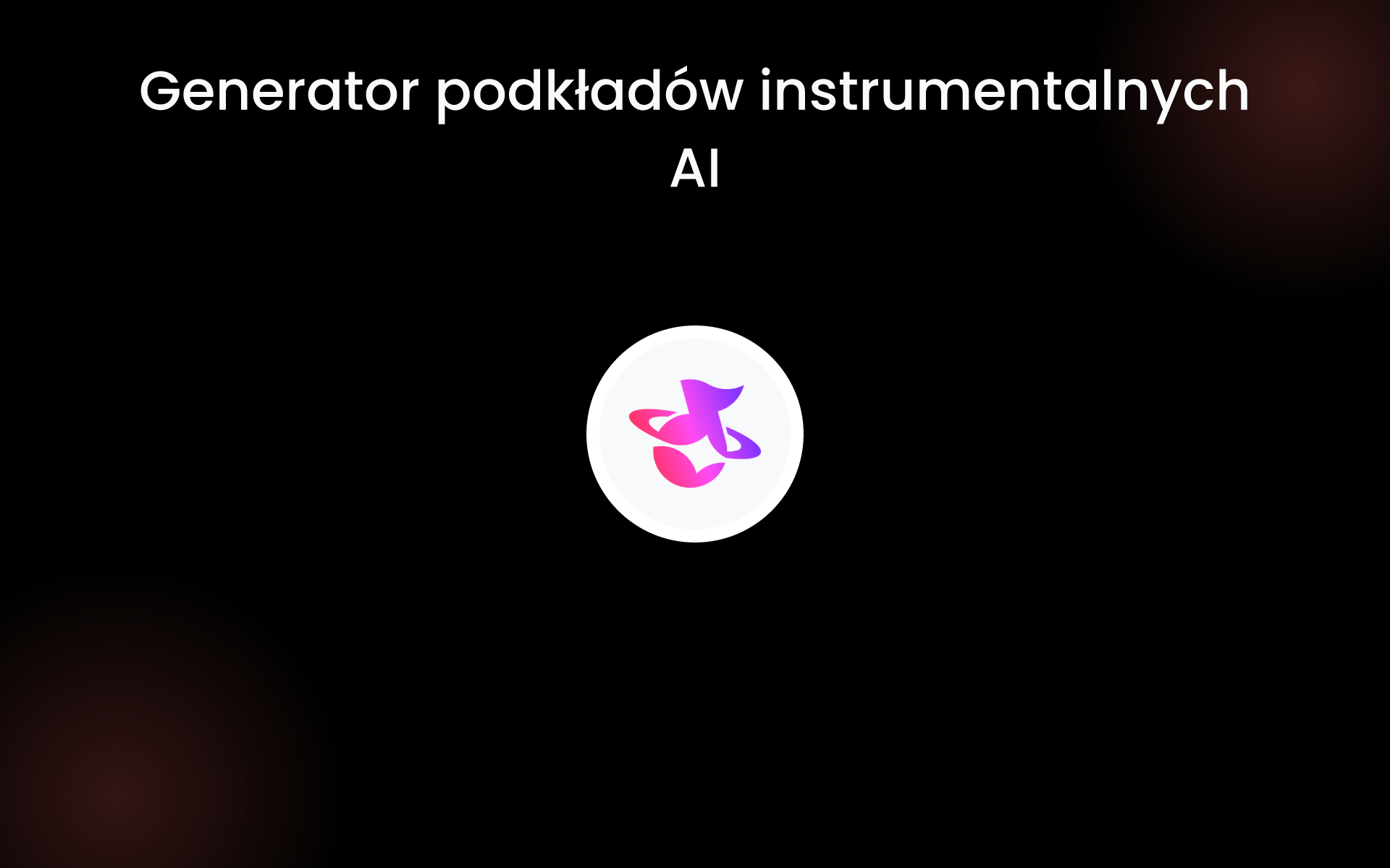 Generator podkładów instrumentalnych AI tools
