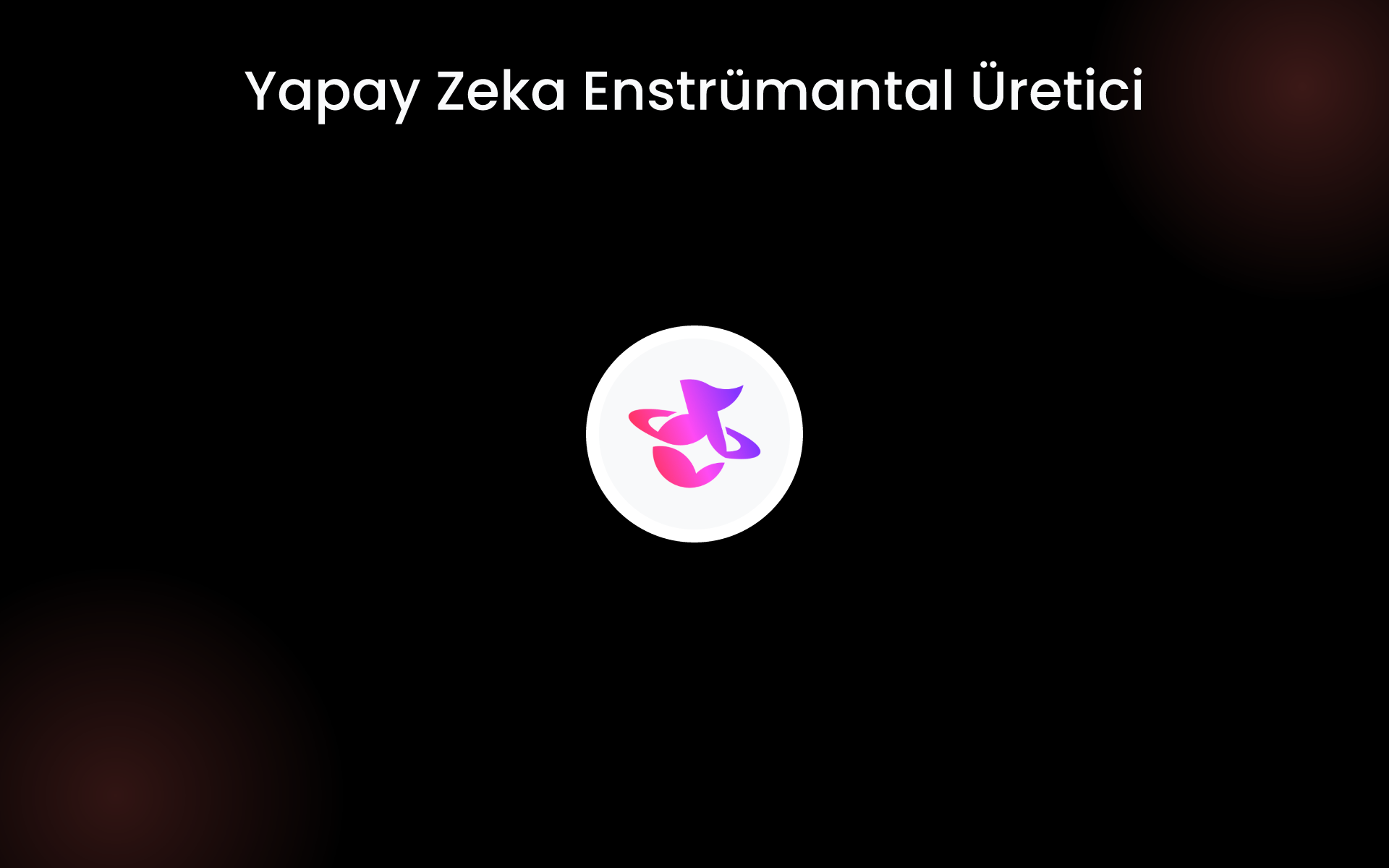 Yapay Zeka Enstrümantal Üretici tools