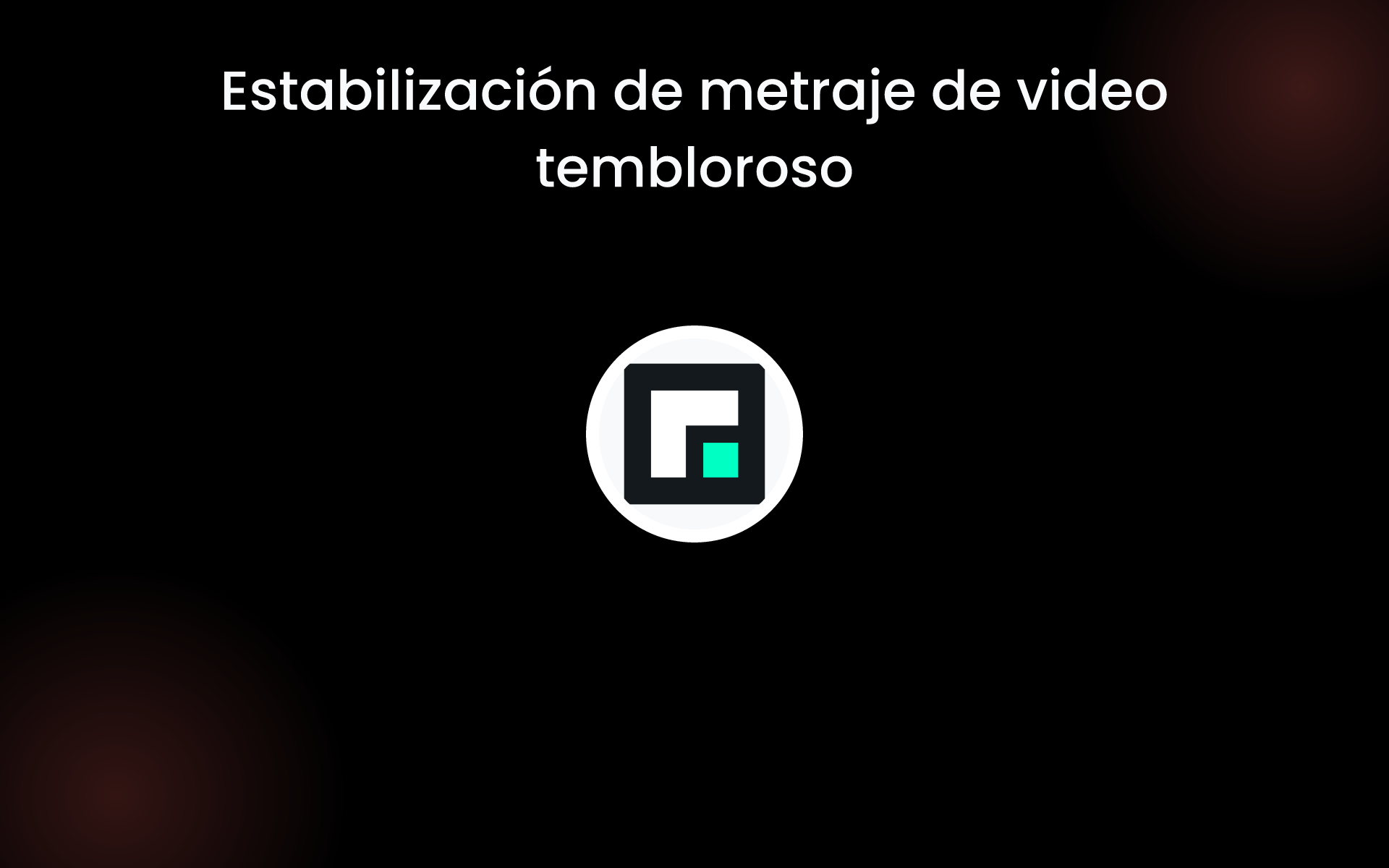 Estabilización de metraje de video tembloroso tools Estabilización de metraje de video tembloroso tools