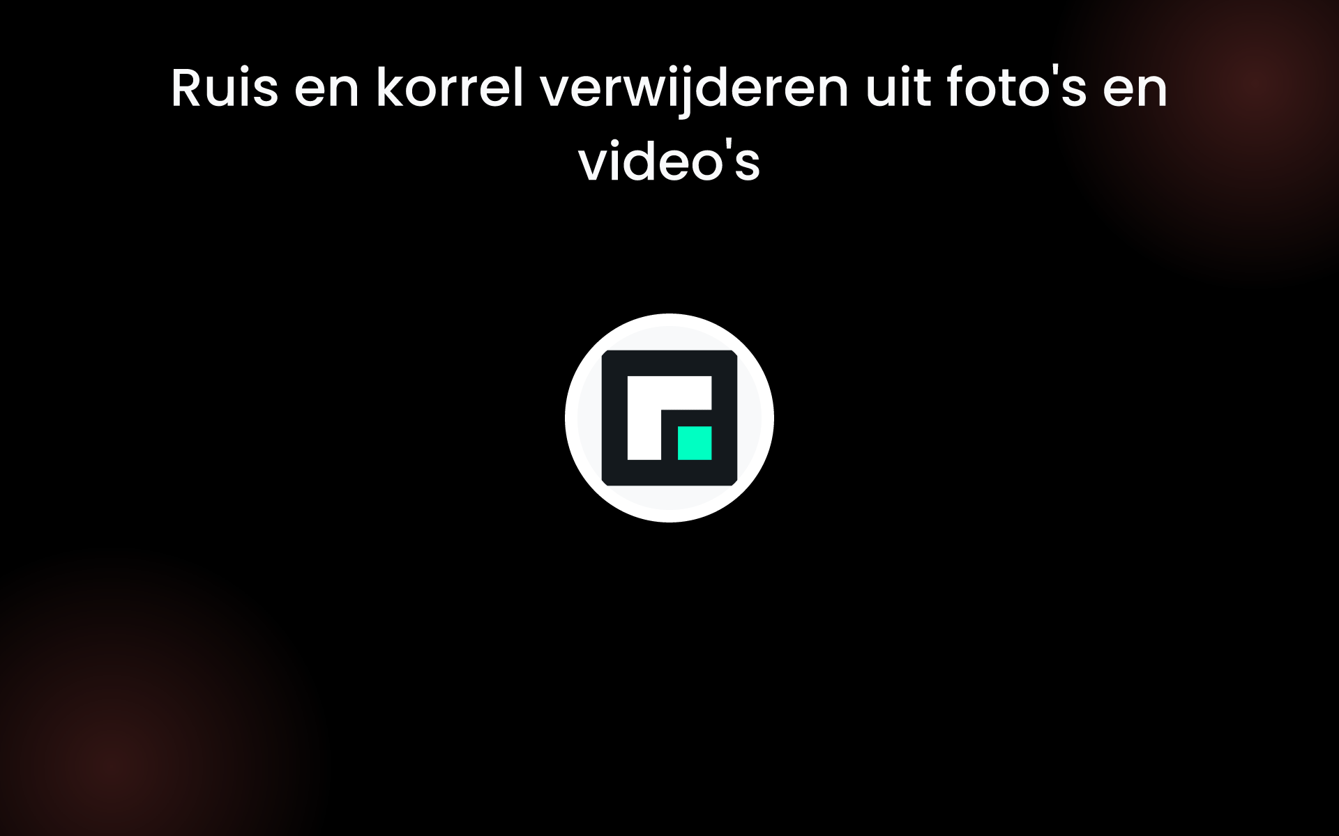 Ruis en korrel verwijderen uit foto's en video's tools Ruis en korrel verwijderen uit foto's en video's tools