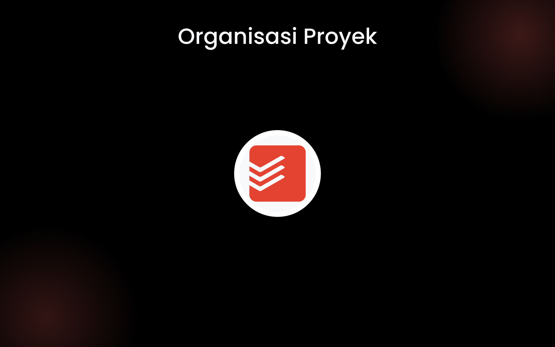 Organisasi Proyek tools