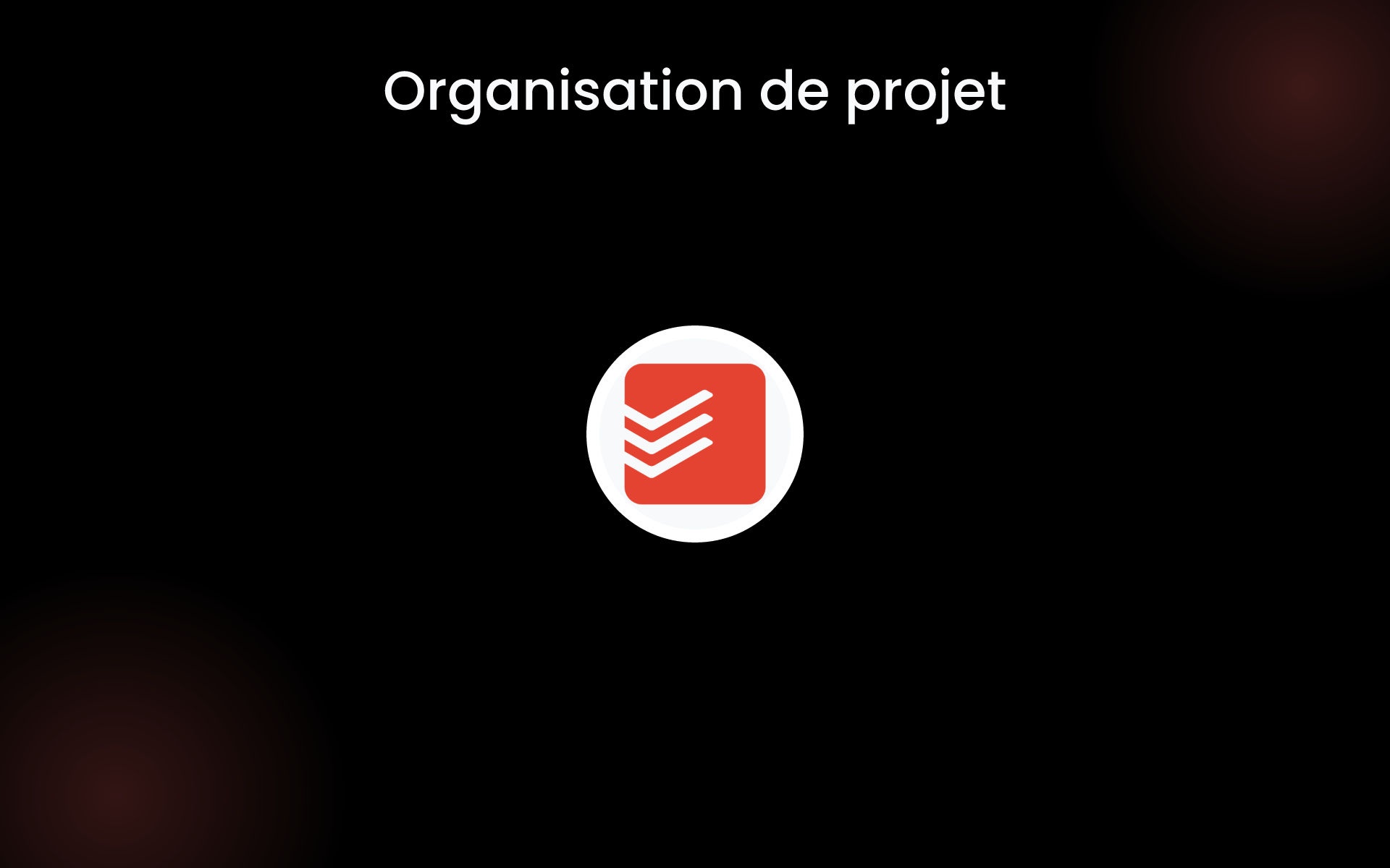 Organisation de projet tools