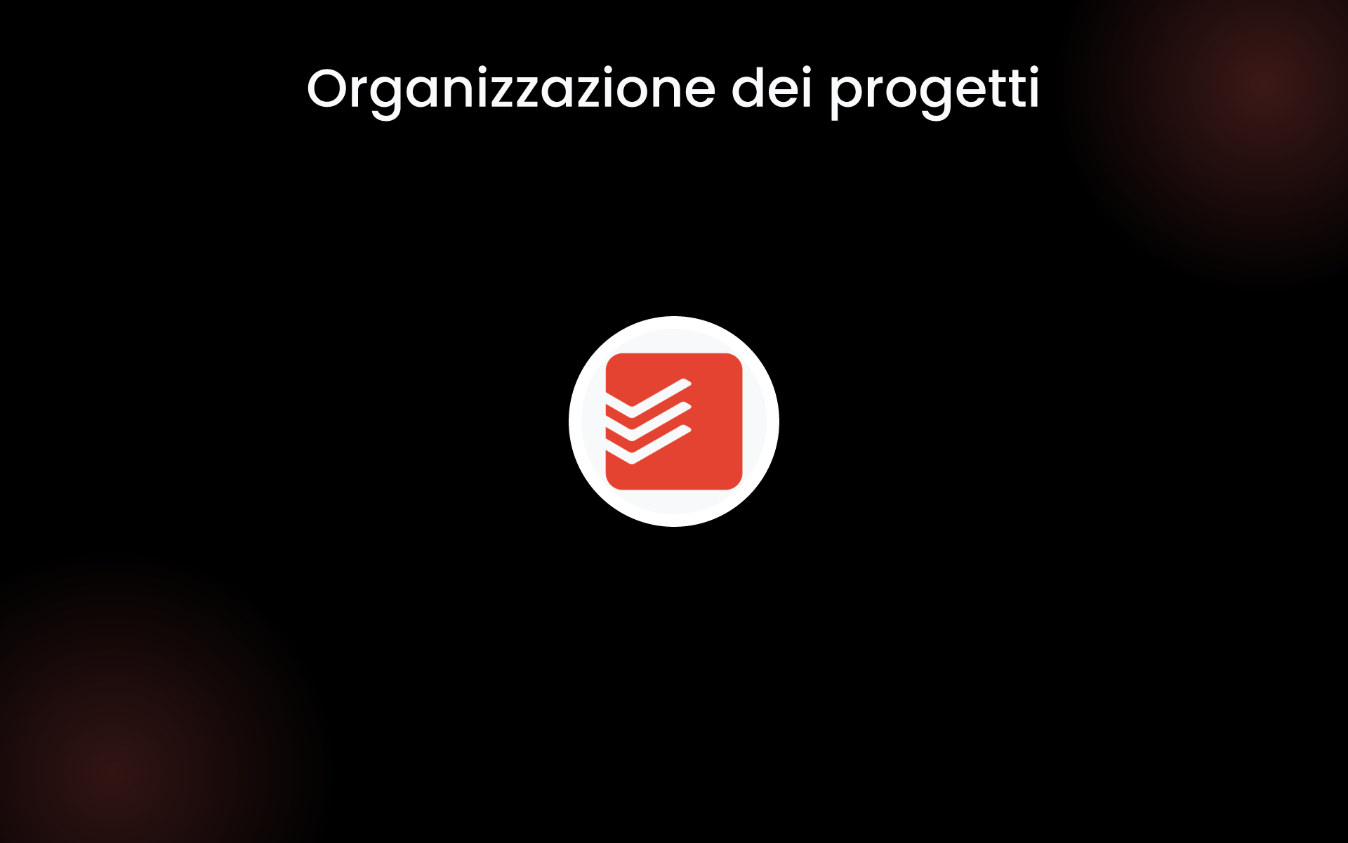 Organizzazione dei progetti tools