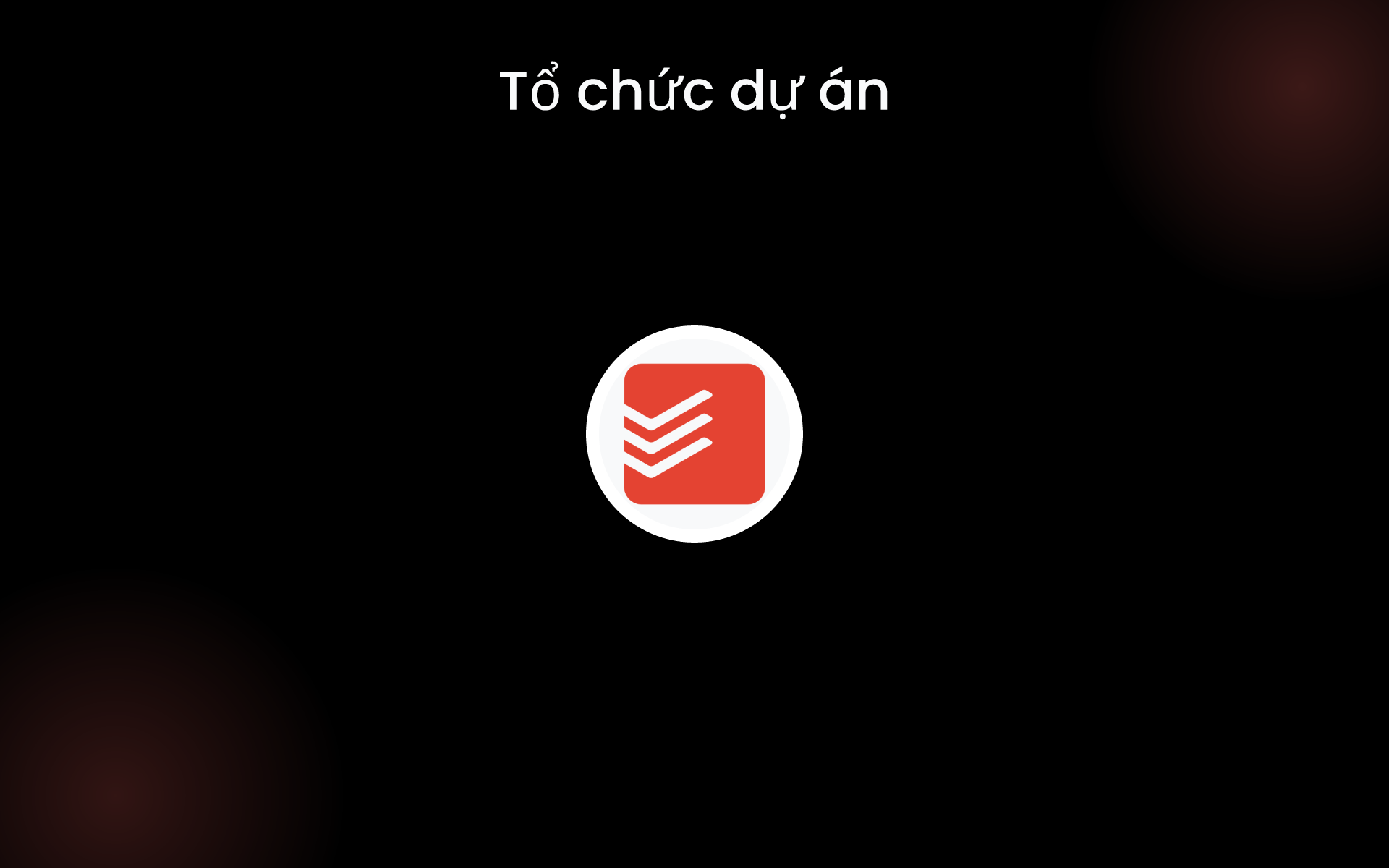 Tổ chức dự án tools Tổ chức dự án tools