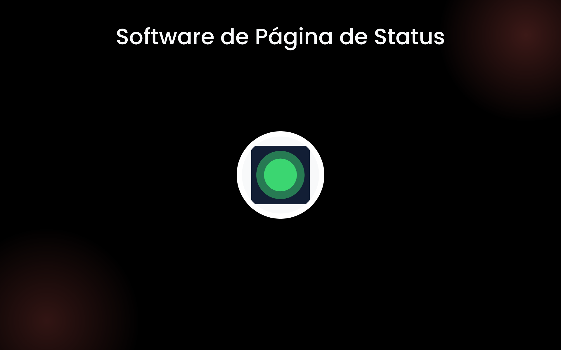 Software de Página de Status tools Software de Página de Status tools