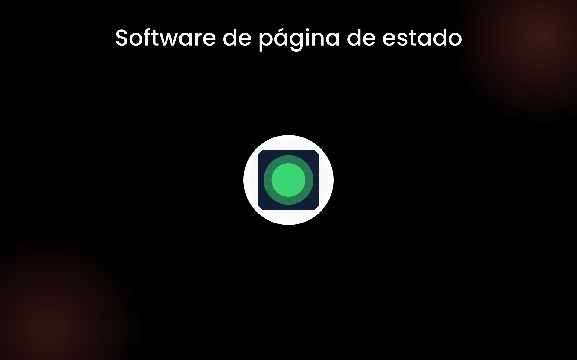 Software de página de estado tools Software de página de estado tools