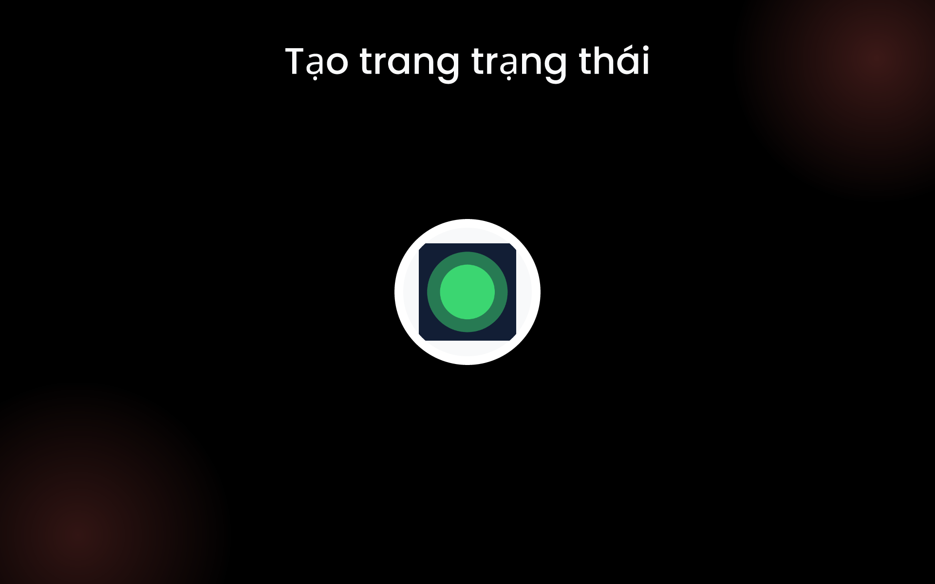 Tạo trang trạng thái tools Tạo trang trạng thái tools