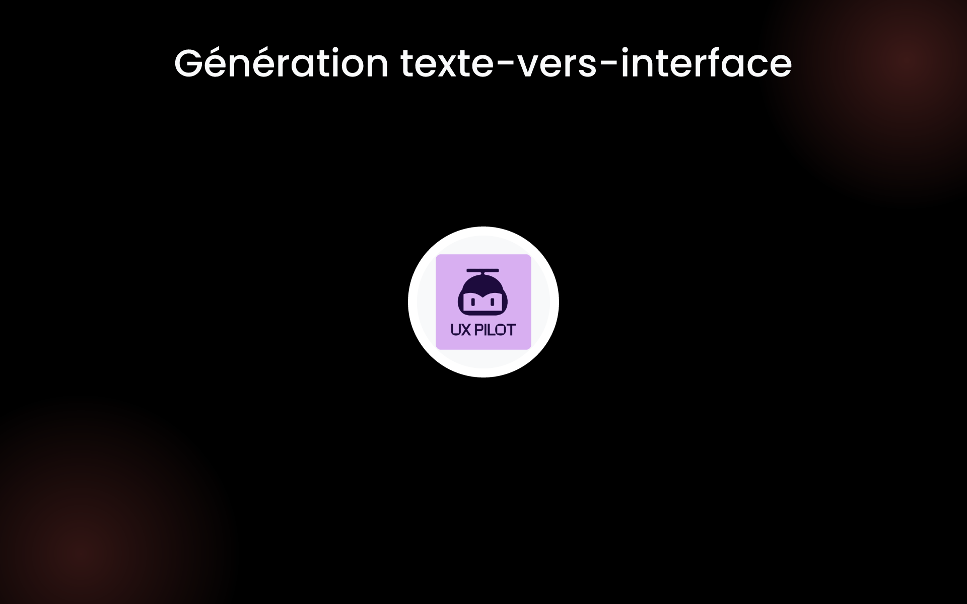 Génération texte-vers-interface tools Génération texte-vers-interface tools