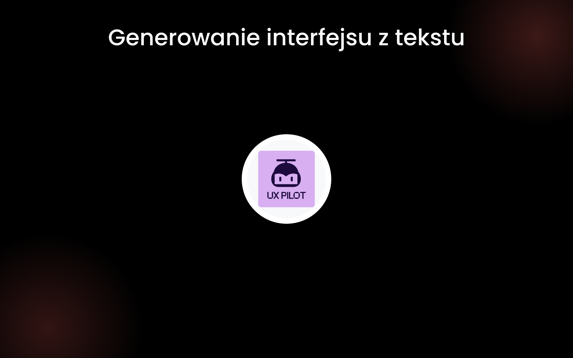 Generowanie interfejsu z tekstu tools