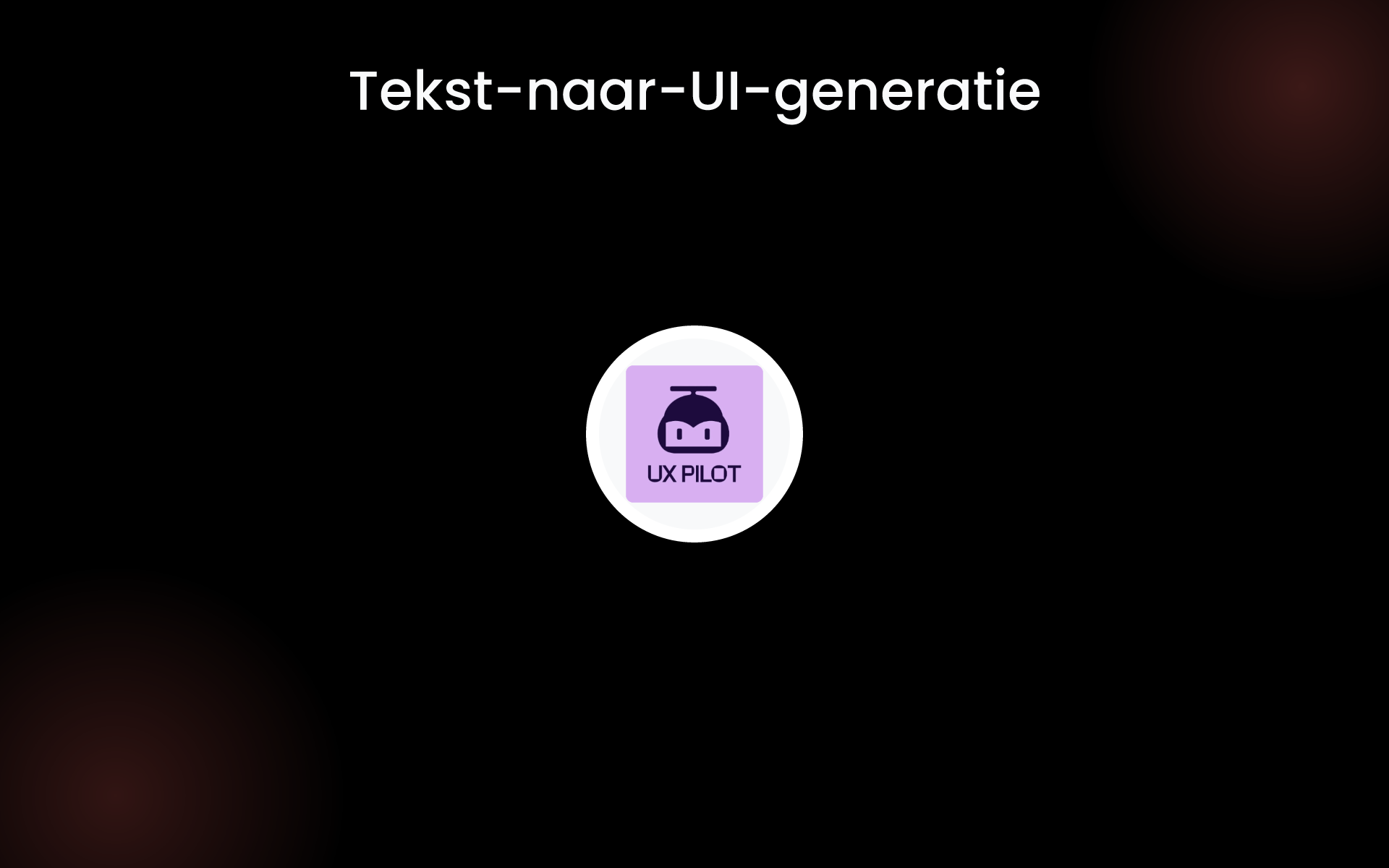 Tekst-naar-UI-generatie tools Tekst-naar-UI-generatie tools