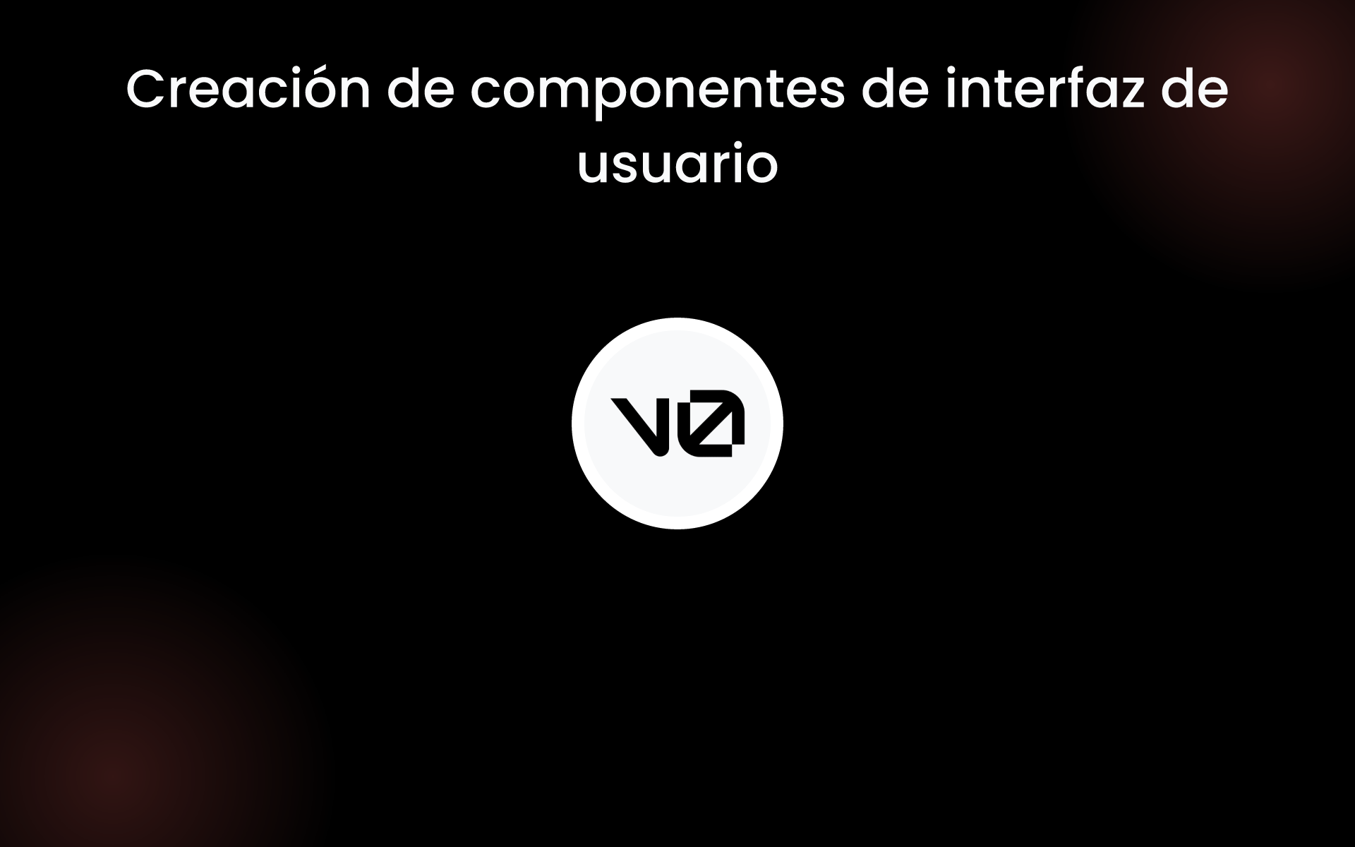 Creación de componentes de interfaz de usuario tools
