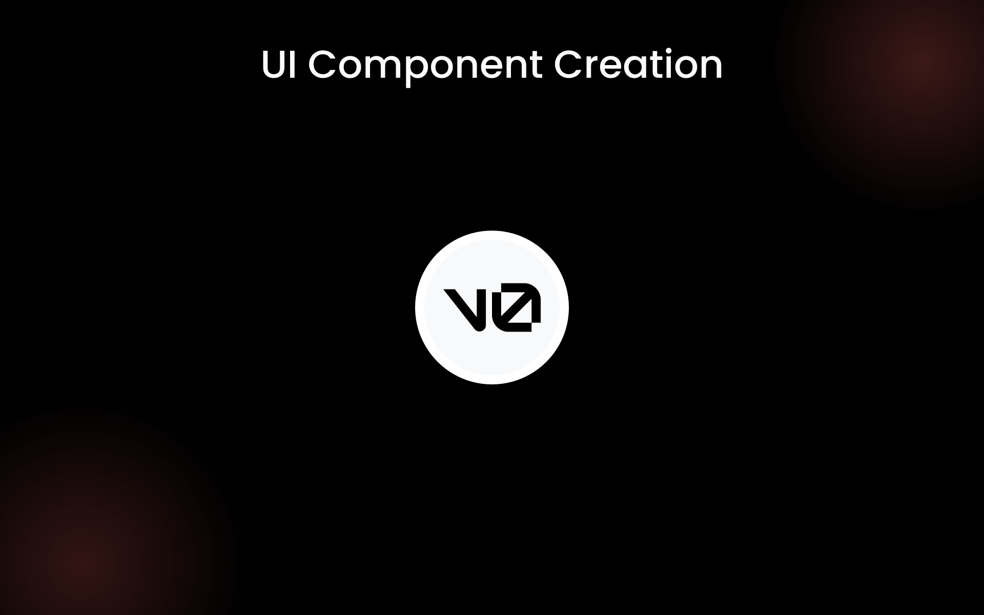 UI Component Creation tools UI Component Creation tools