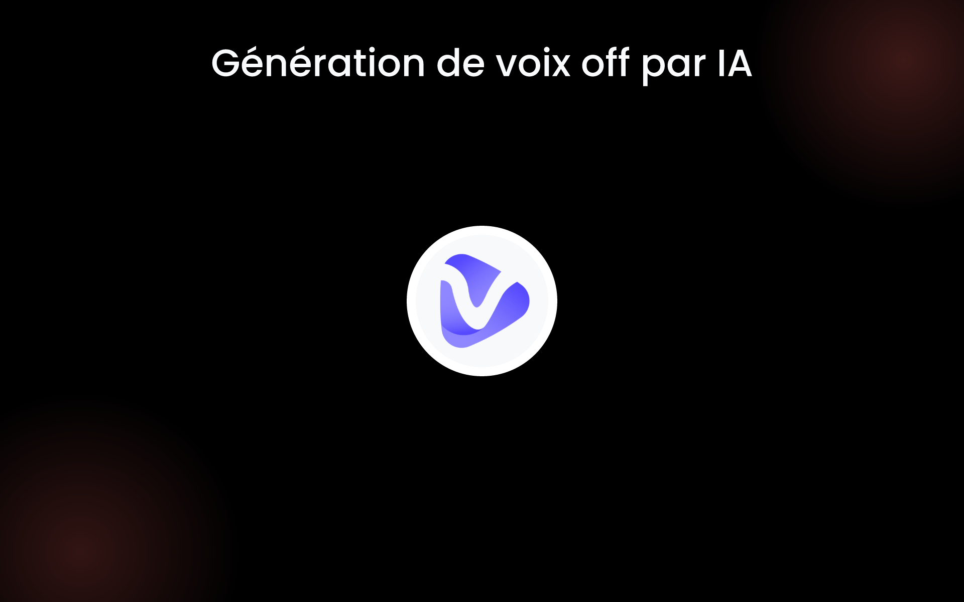 Génération de voix off par IA tools Génération de voix off par IA tools