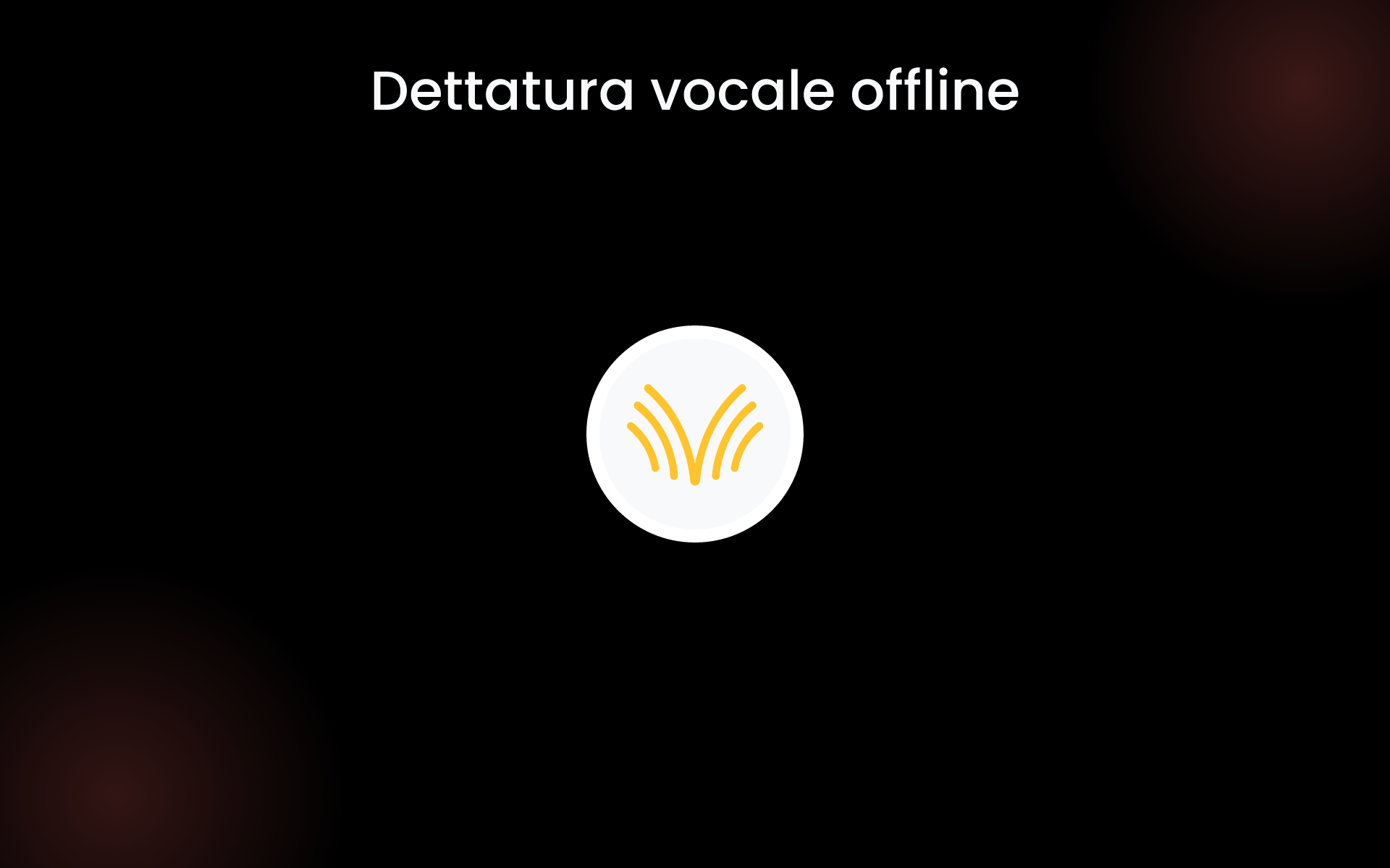 Dettatura vocale offline tools