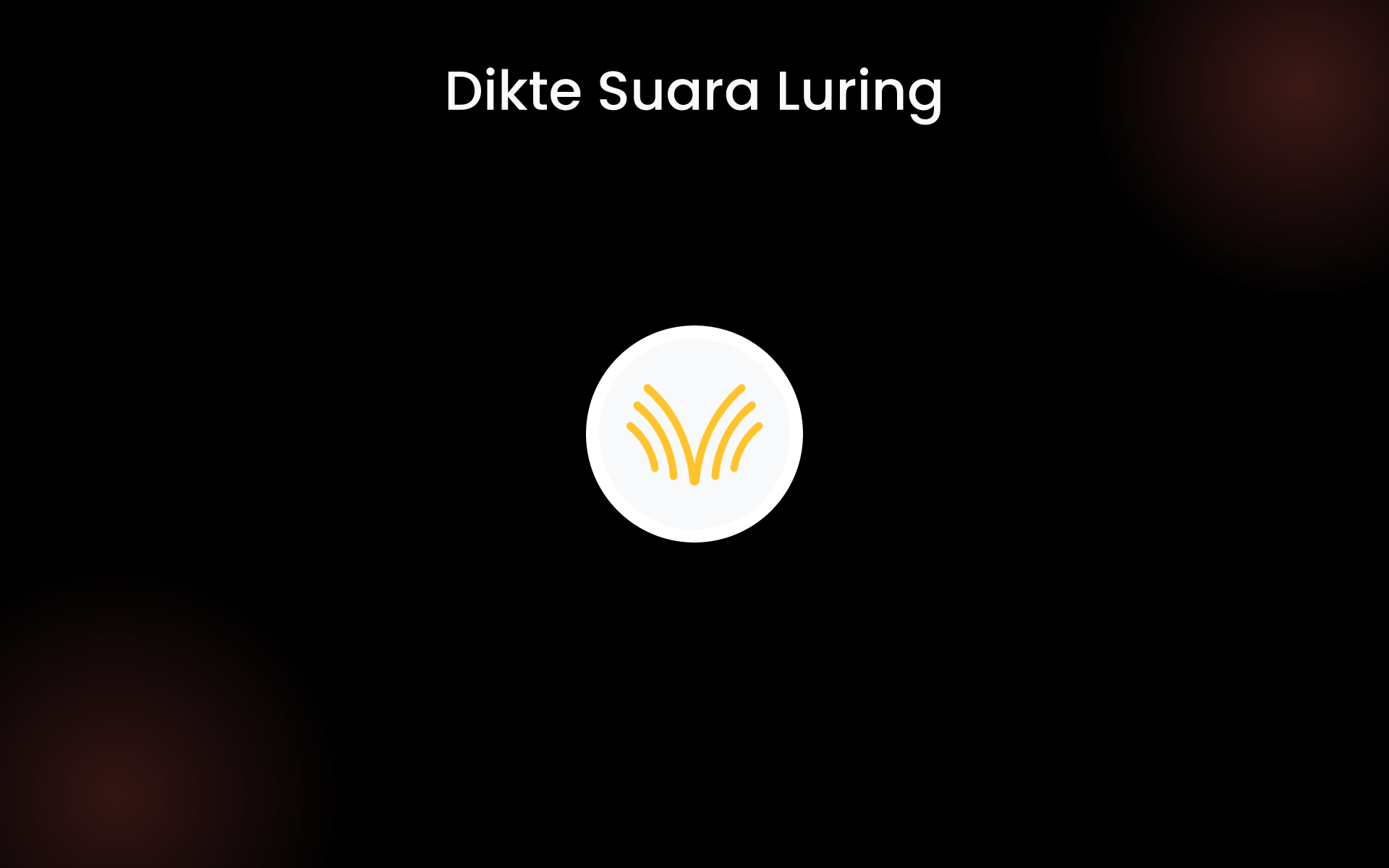 Dikte Suara Luring tools