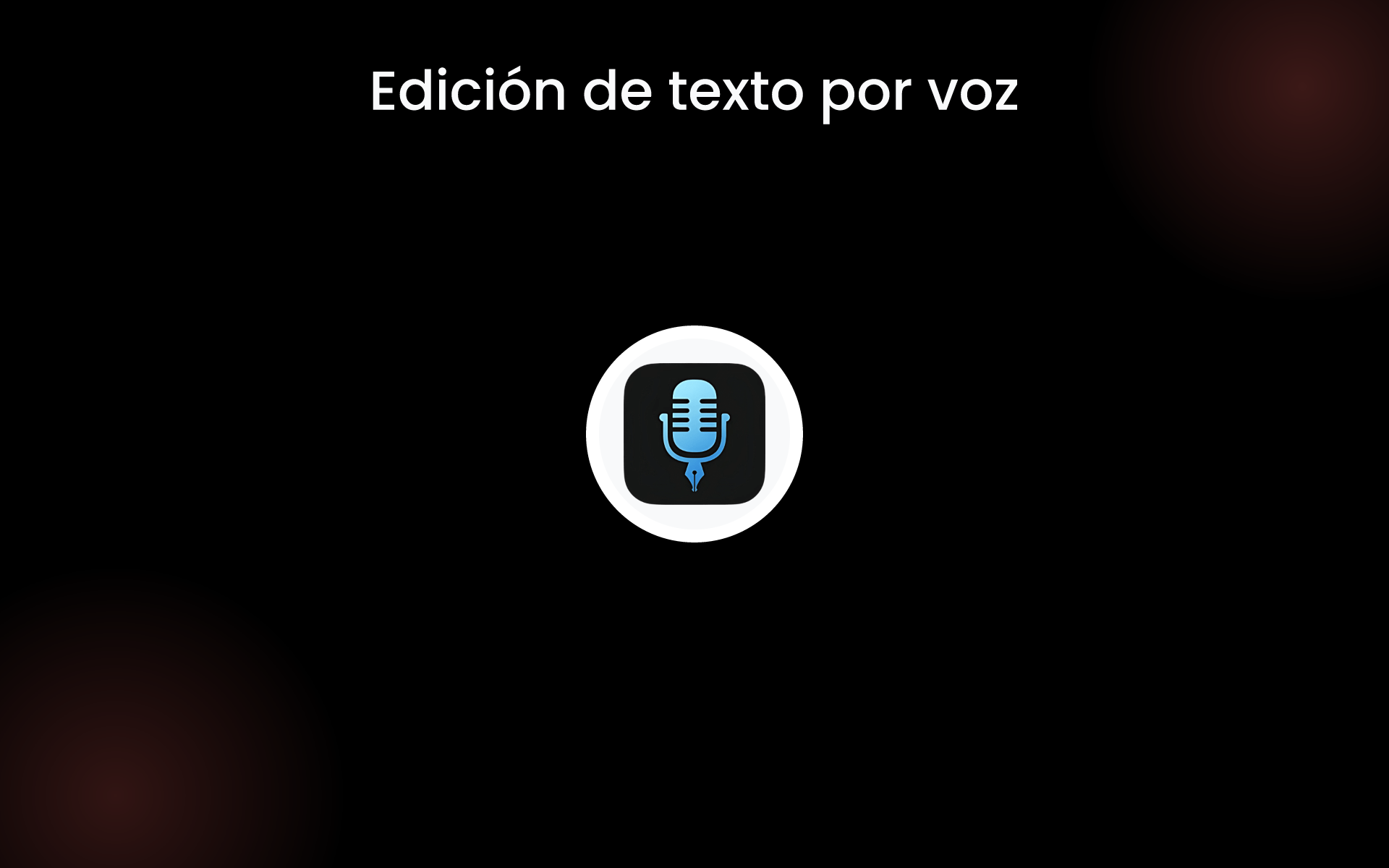 Edición de texto por voz tools