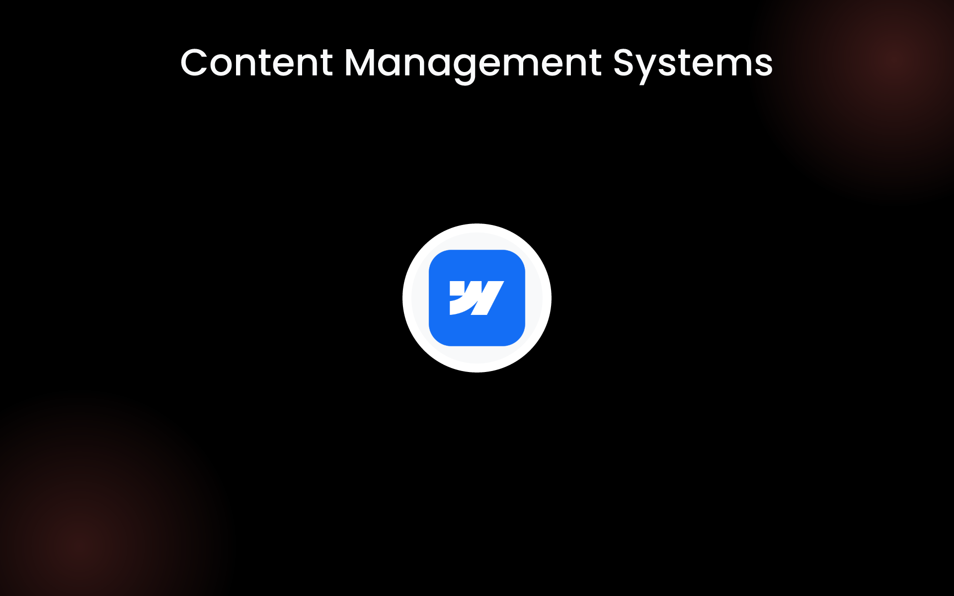 Content Management Systems tools