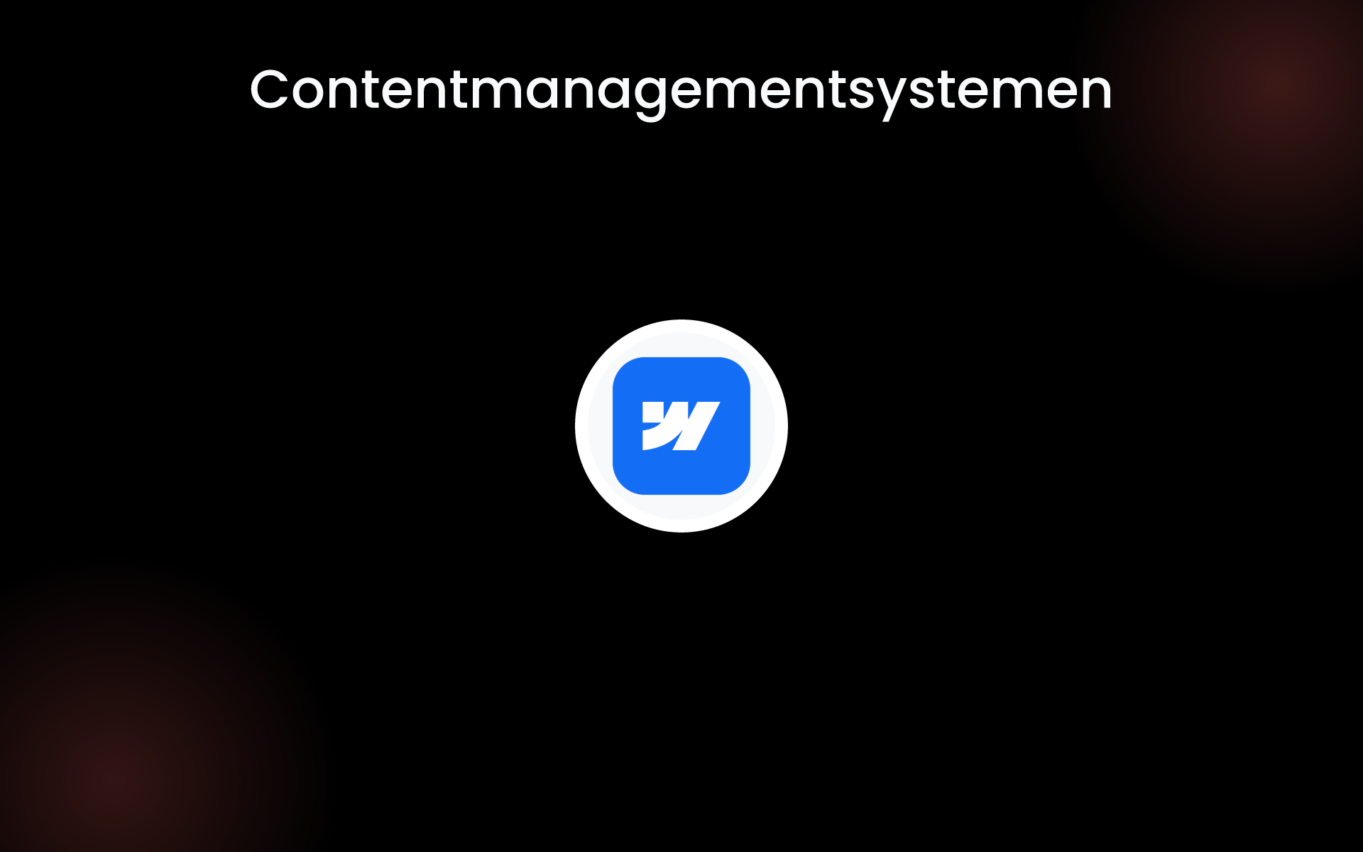 Contentmanagementsystemen tools
