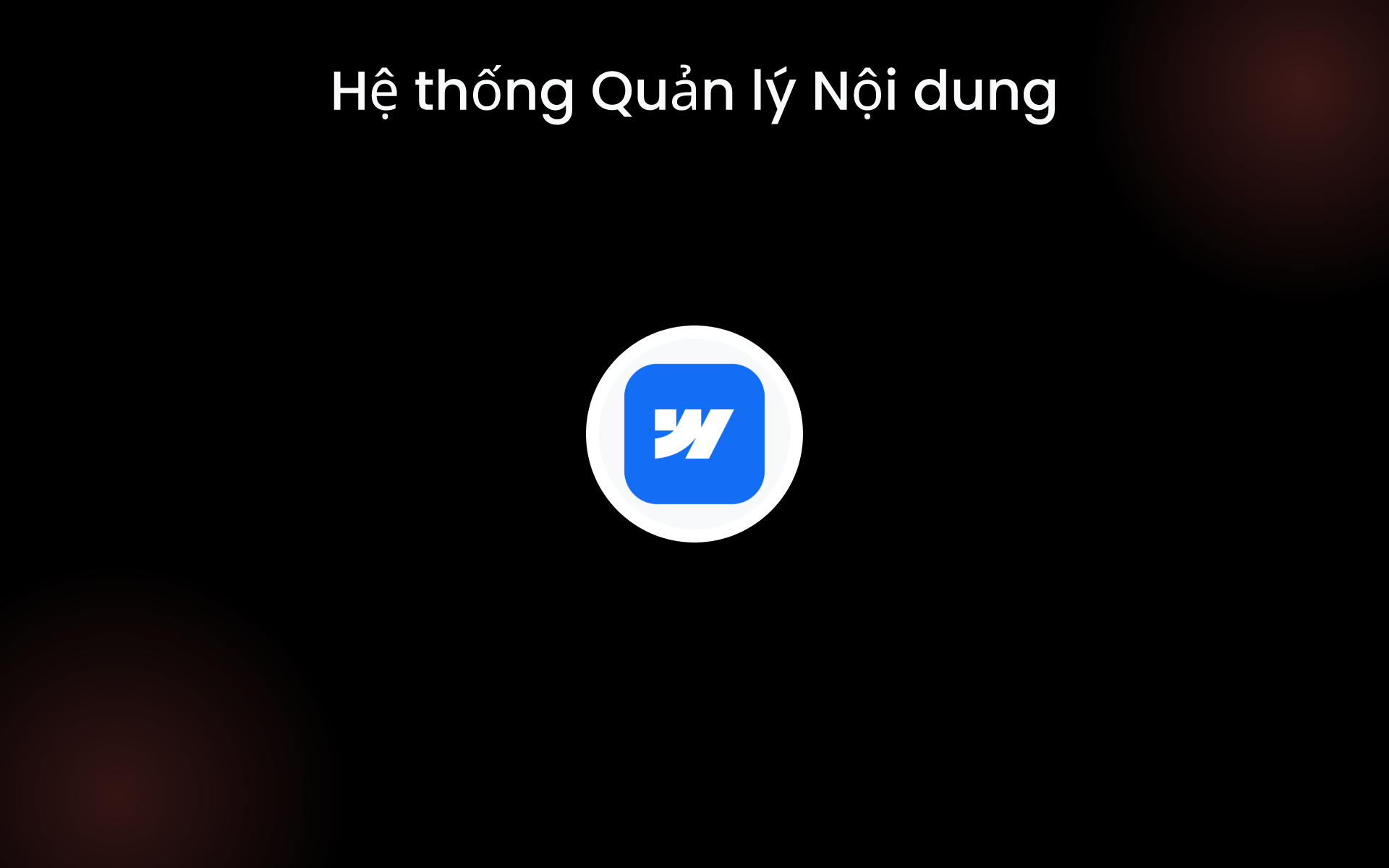 Hệ thống Quản lý Nội dung tools