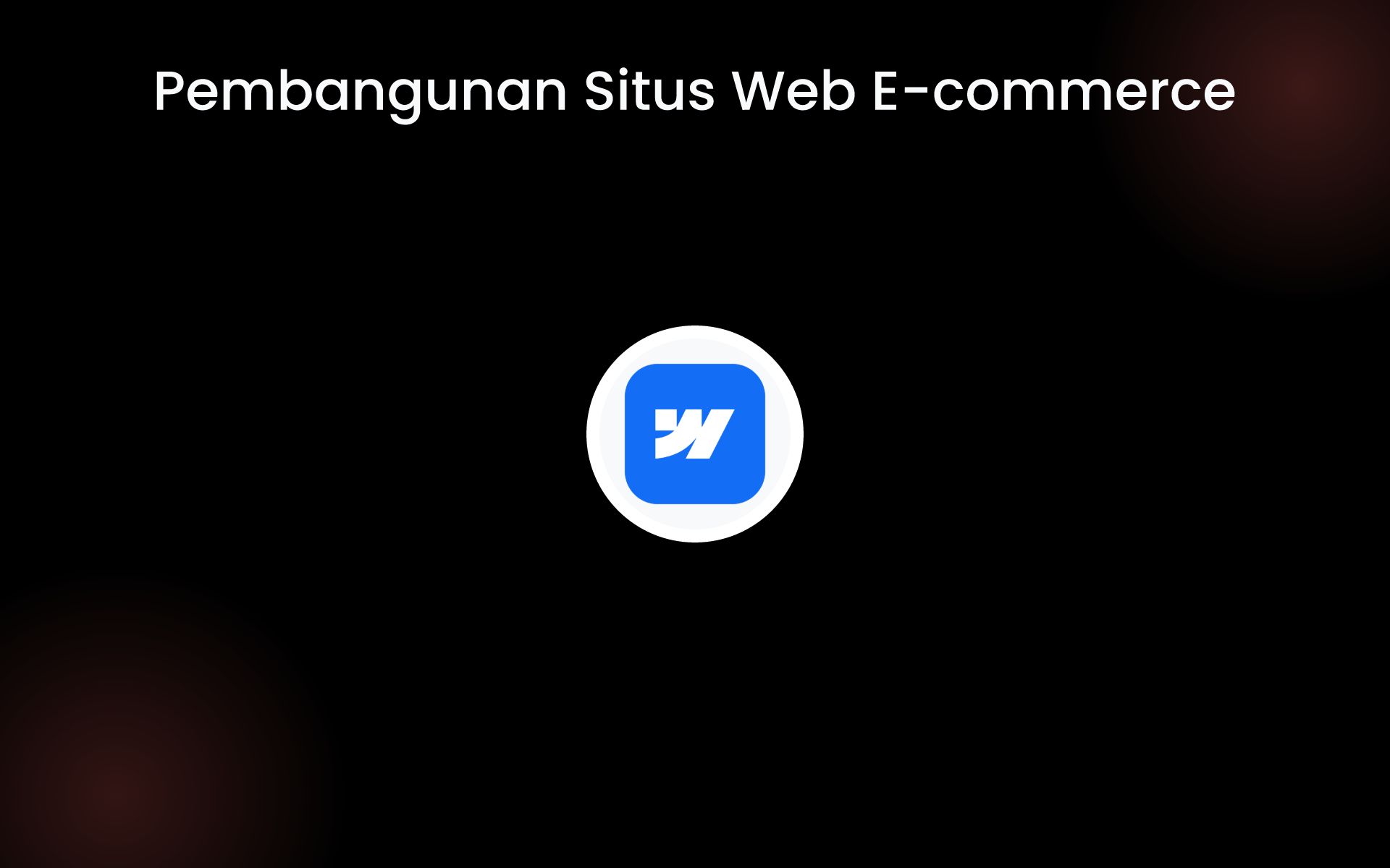 Pembangunan Situs Web E-commerce tools