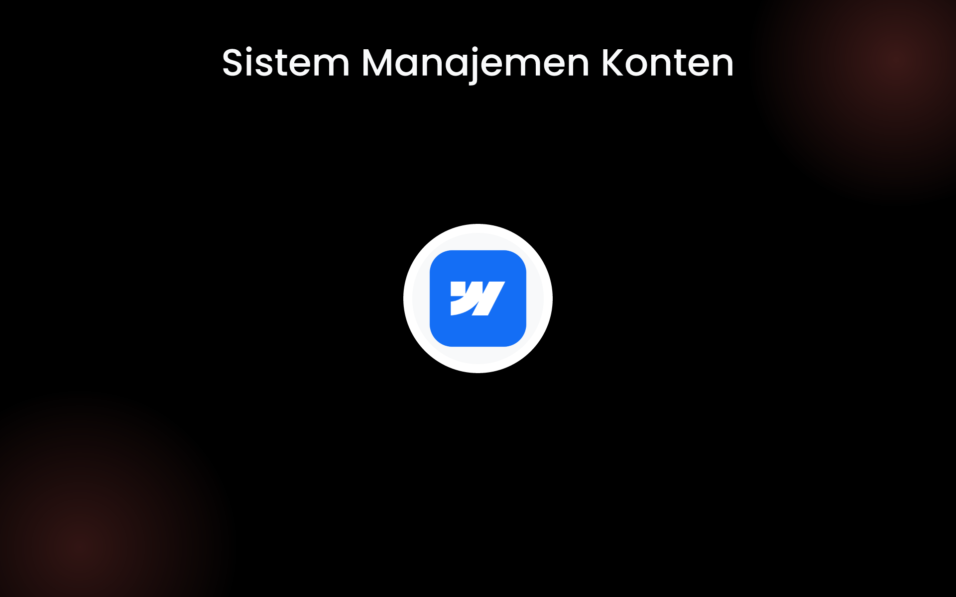 Sistem Manajemen Konten tools
