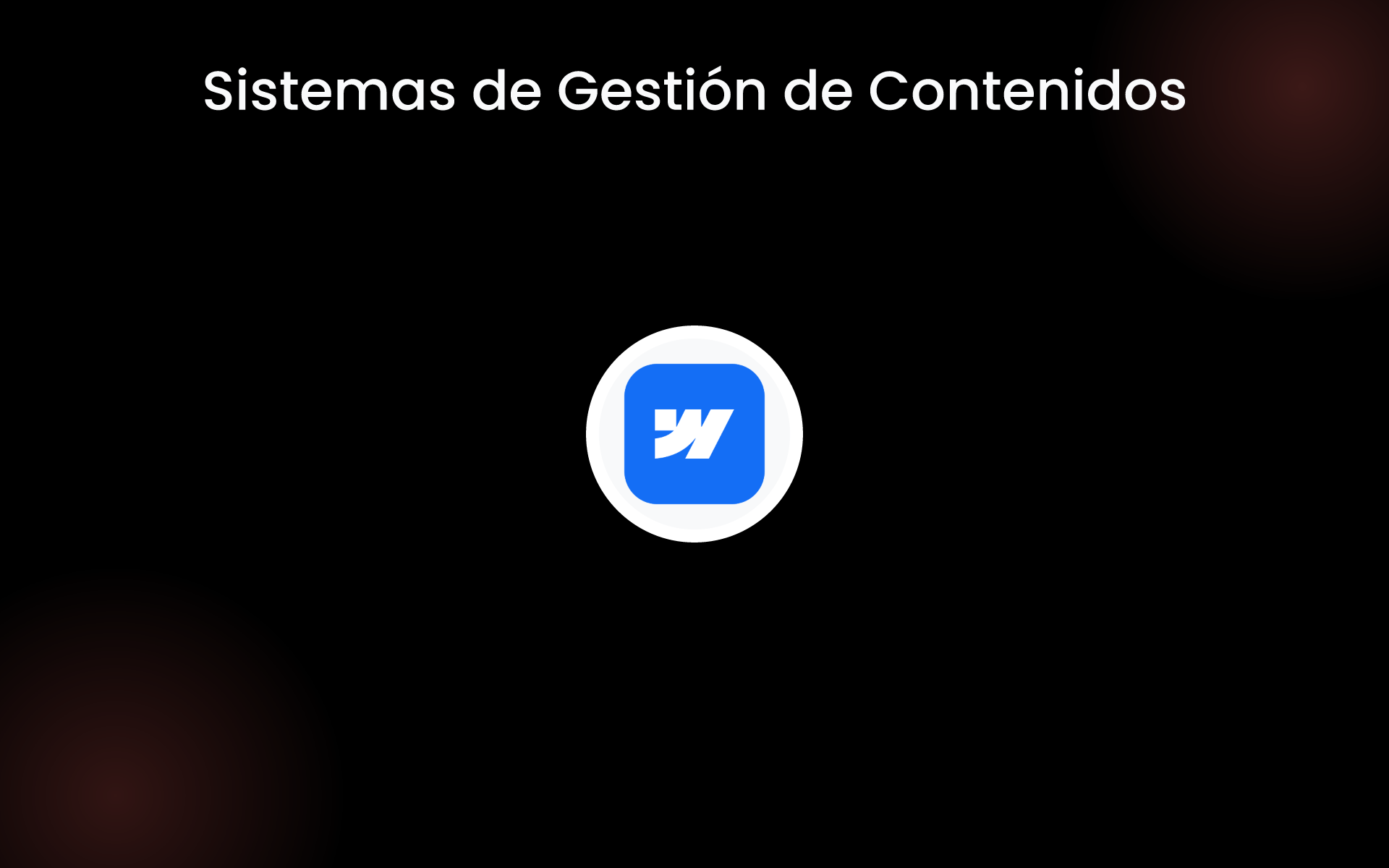 Sistemas de Gestión de Contenidos tools Sistemas de Gestión de Contenidos tools