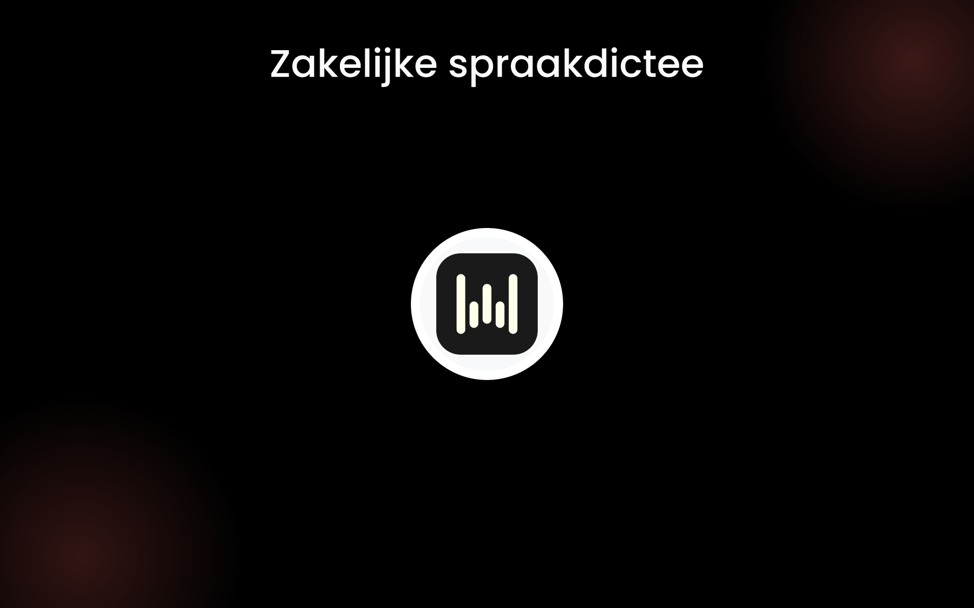 Zakelijke spraakdictee tools