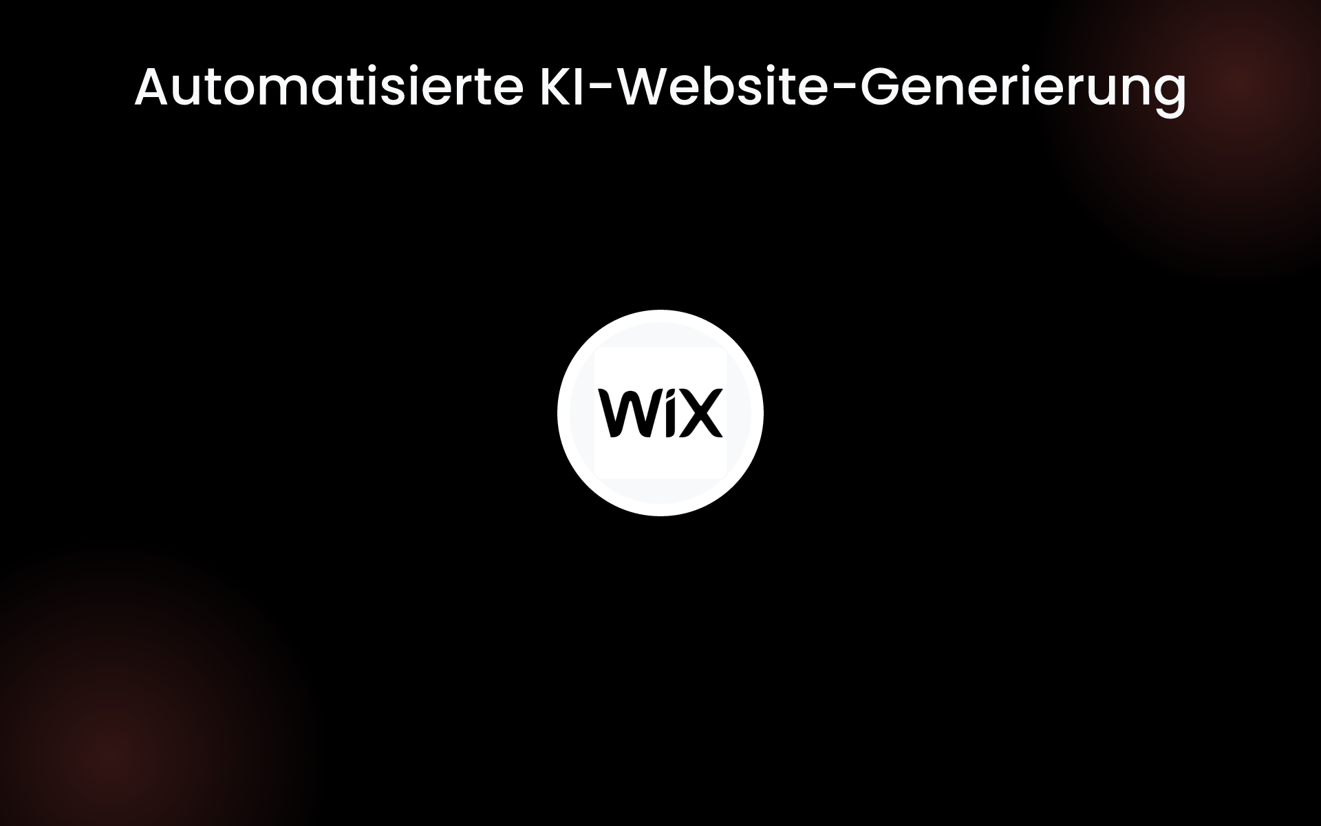 Automatisierte KI-Website-Generierung tools Automatisierte KI-Website-Generierung tools
