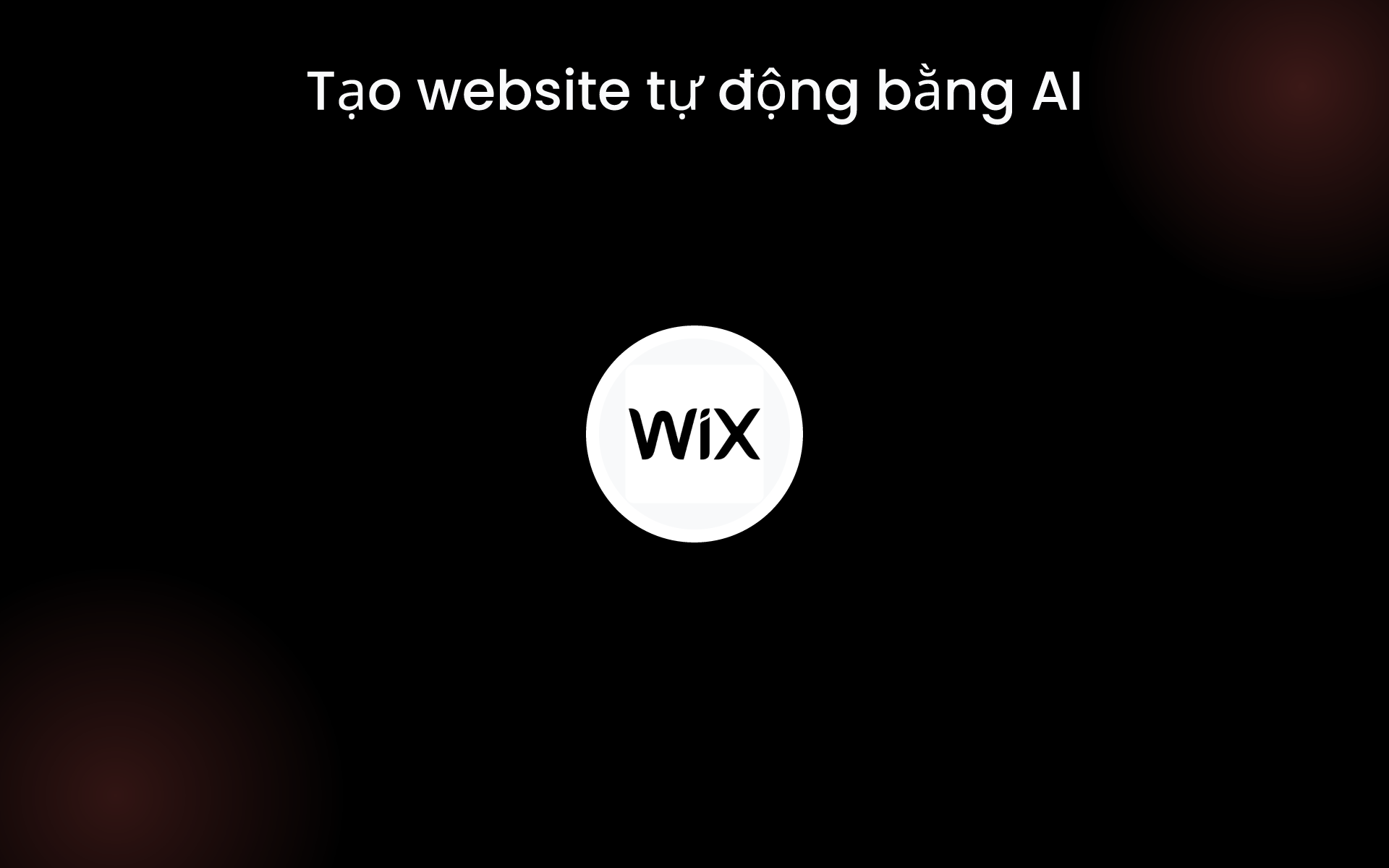 Tạo website tự động bằng AI tools