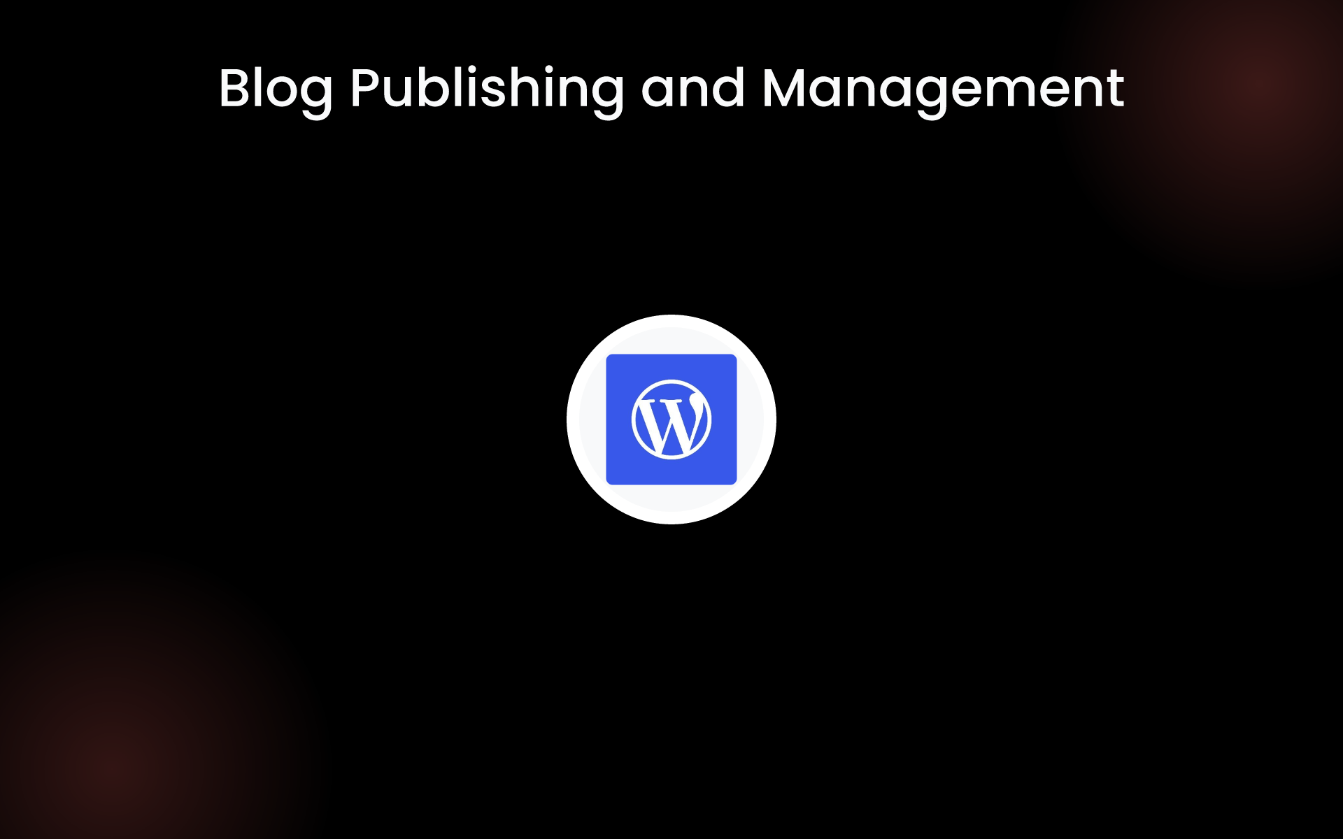 Blog Publishing and Management tools