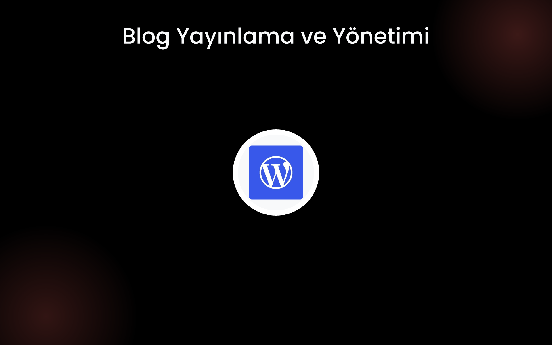 Blog Yayınlama ve Yönetimi tools Blog Yayınlama ve Yönetimi tools