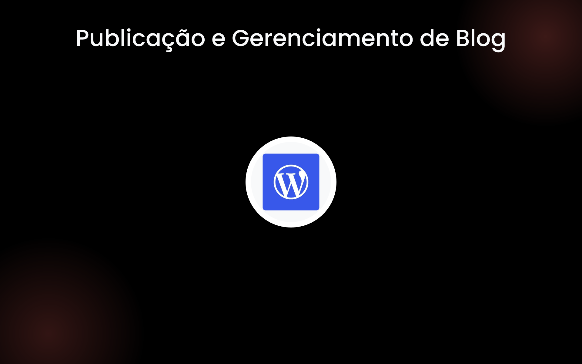 Publicação e Gerenciamento de Blog tools Publicação e Gerenciamento de Blog tools